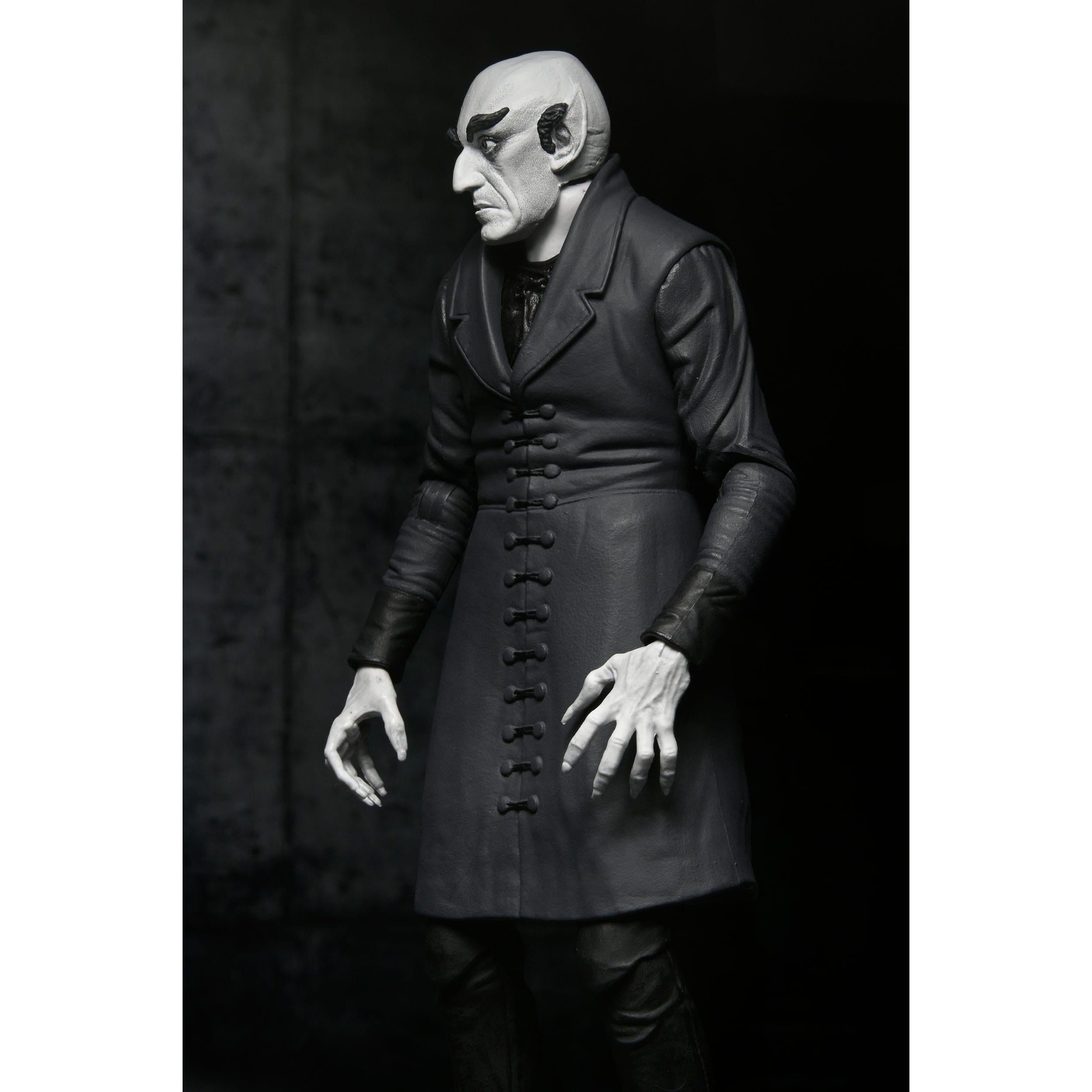 Nosferatu (1922): Ultimate Count Orlok (B&W)-Actionfiguren-NECA-Mighty Underground