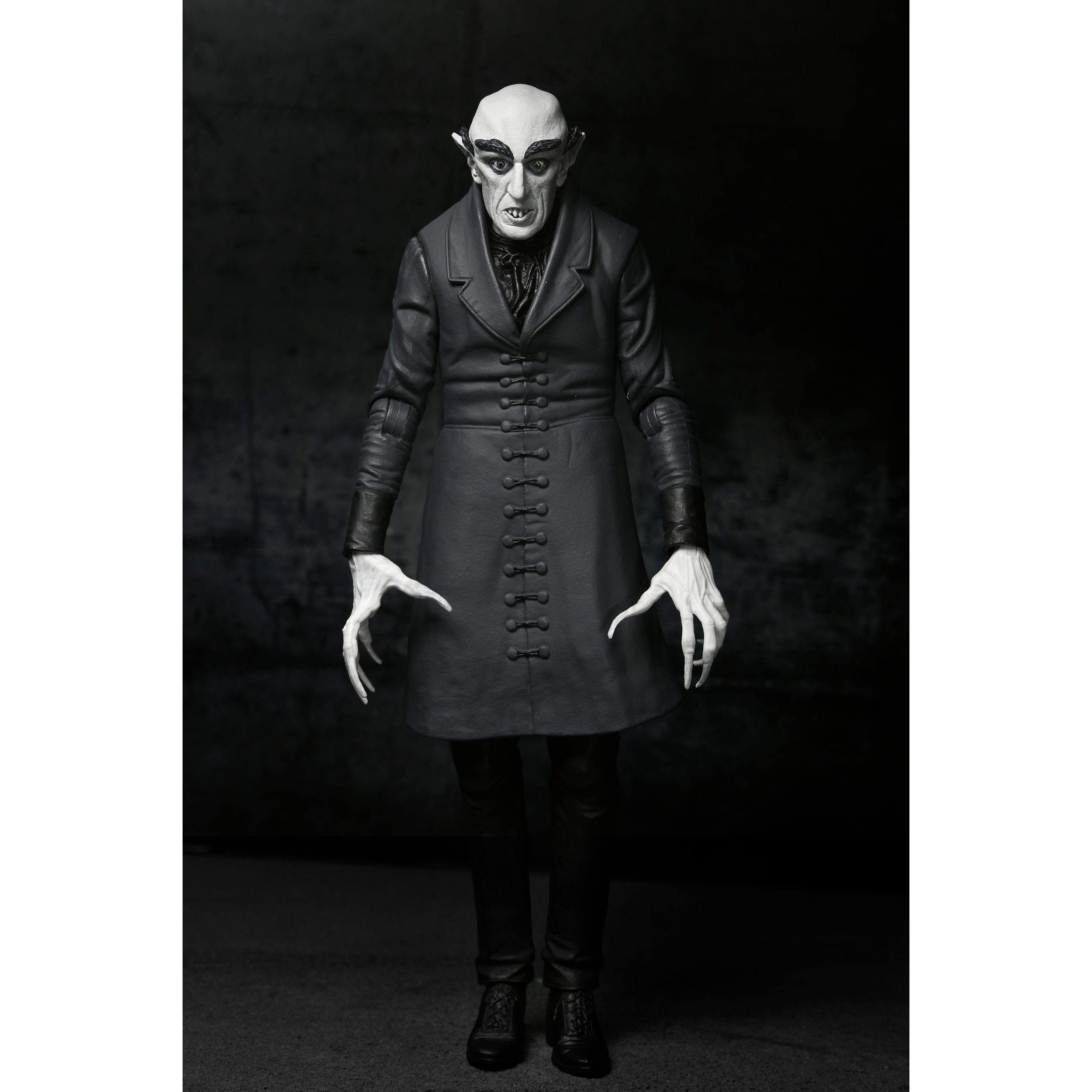 Nosferatu (1922): Ultimate Count Orlok (B&W)-Actionfiguren-NECA-Mighty Underground