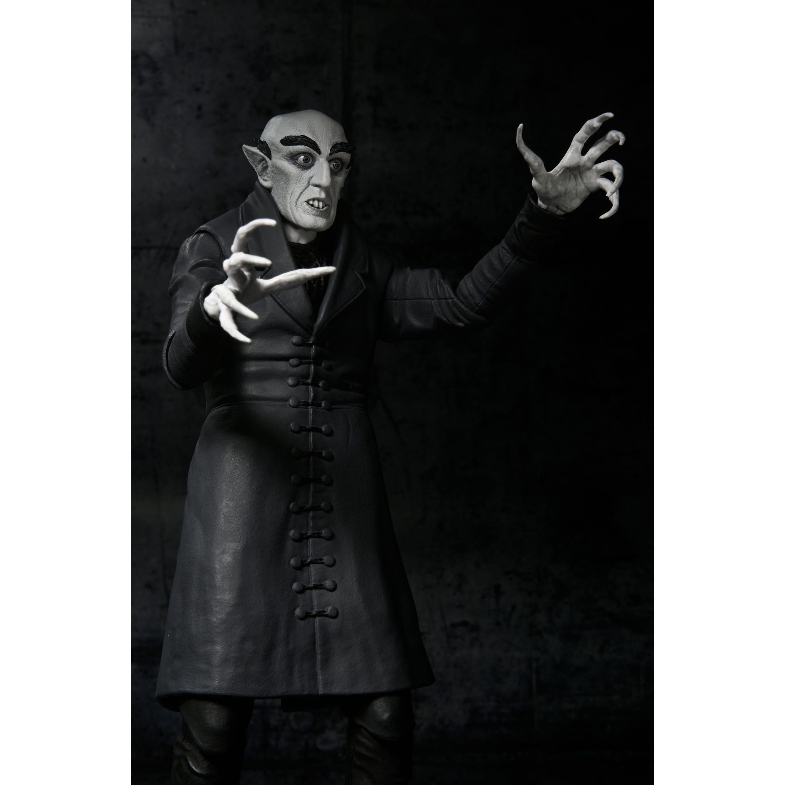 Nosferatu (1922): Ultimate Count Orlok (B&W)-Actionfiguren-NECA-Mighty Underground