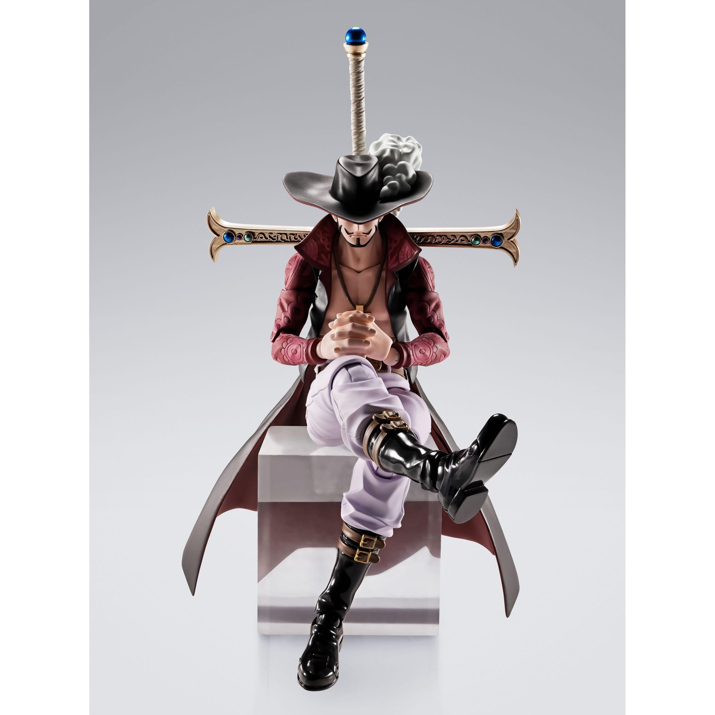 One Piece: Dracule Mihawk Hawkeye-Actionfiguren-Bandai Tamashii Nations-Mighty Underground