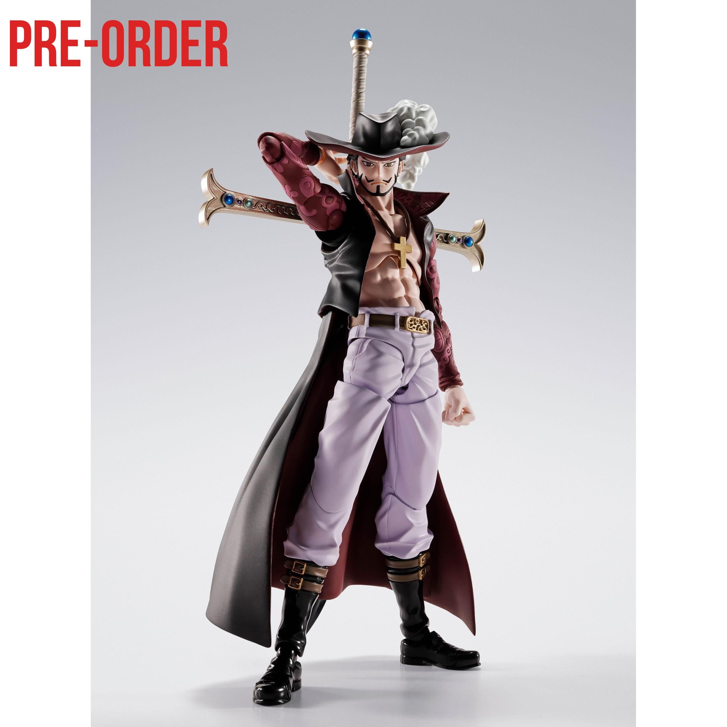 One Piece: Dracule Mihawk Hawkeye-Actionfiguren-Bandai Tamashii Nations-Mighty Underground