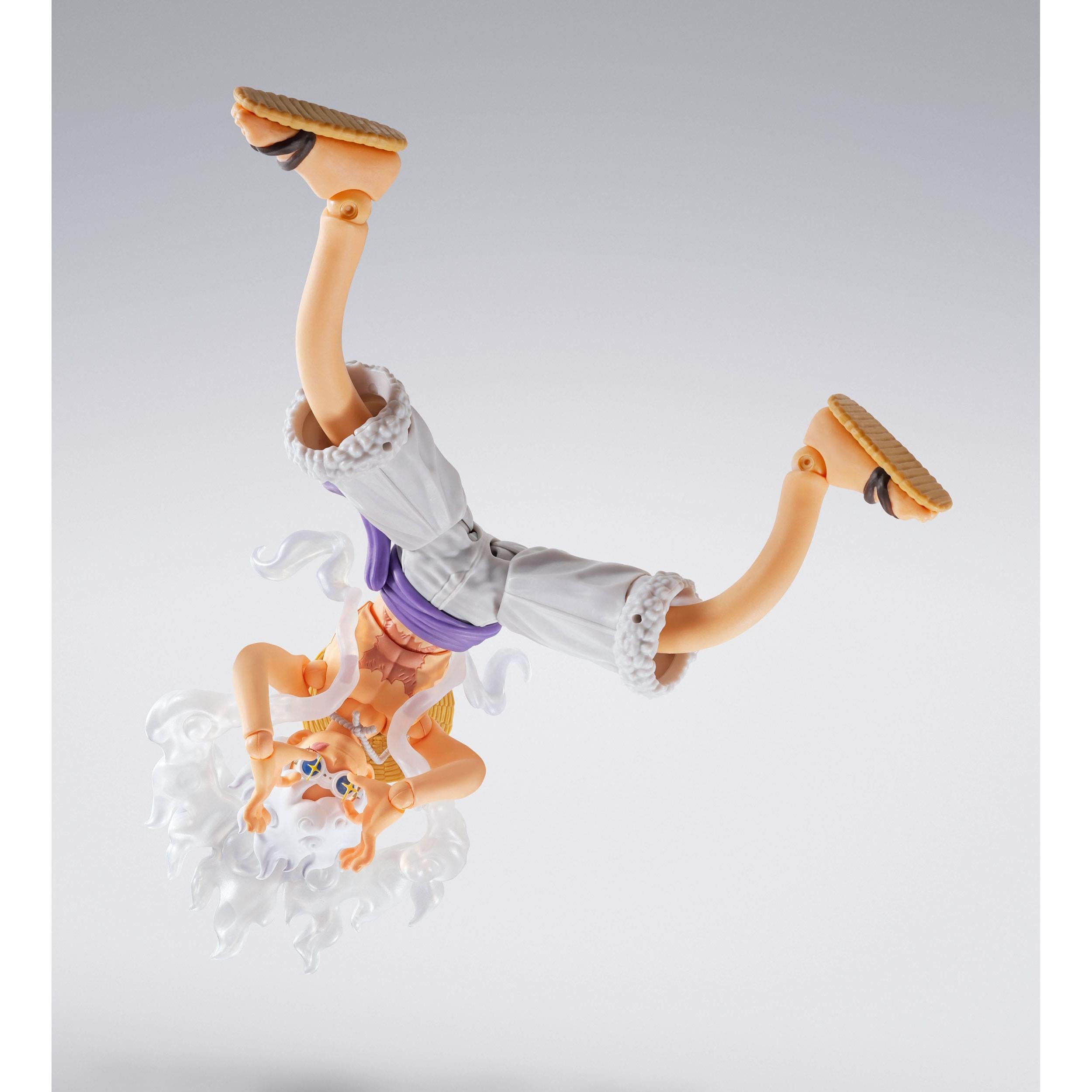 One Piece: Monkey D. Luffy Gear 5 (Future Island Egghead)-Actionfiguren-Bandai Tamashii Nations-Mighty Underground