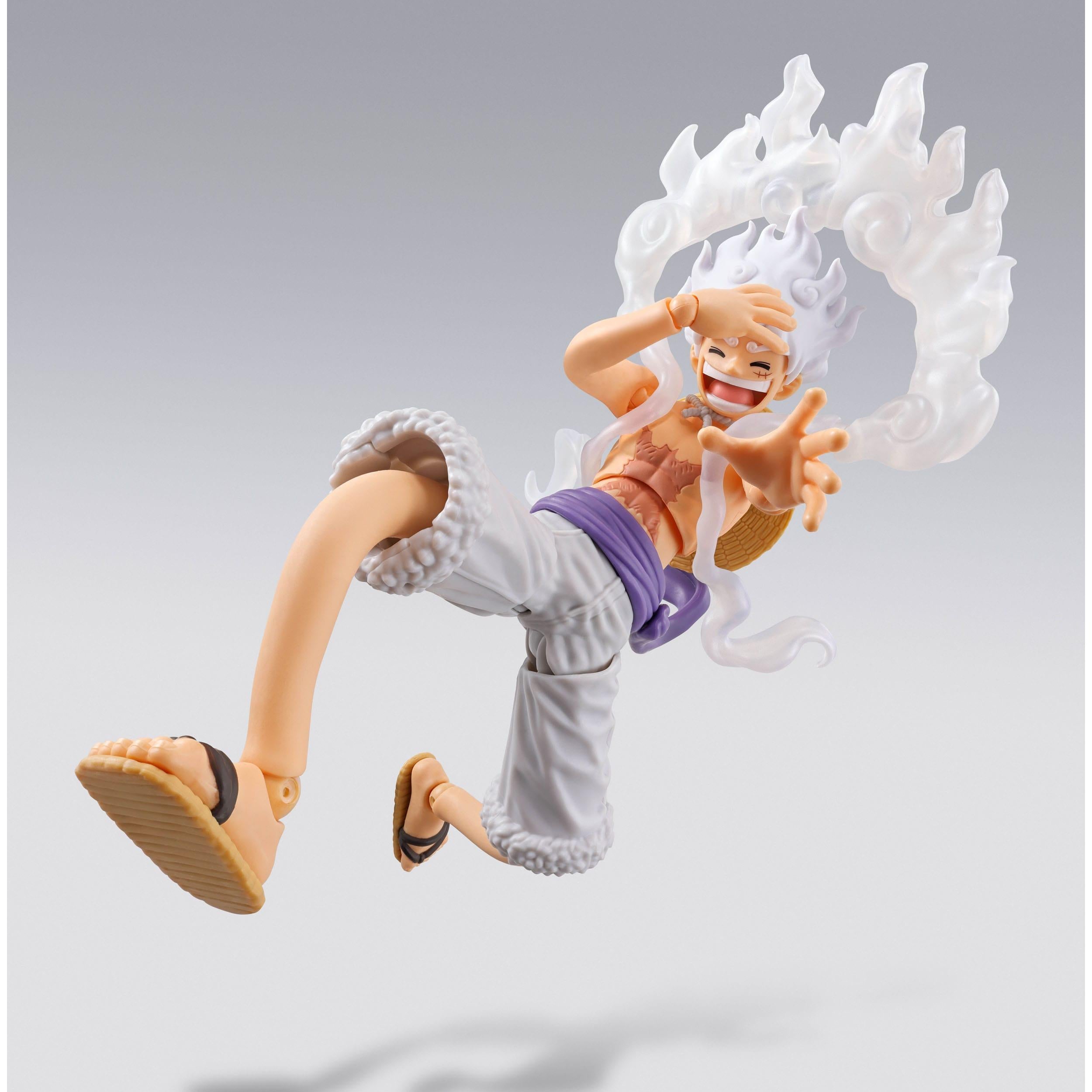 One Piece: Monkey D. Luffy Gear 5 (Future Island Egghead)-Actionfiguren-Bandai Tamashii Nations-Mighty Underground