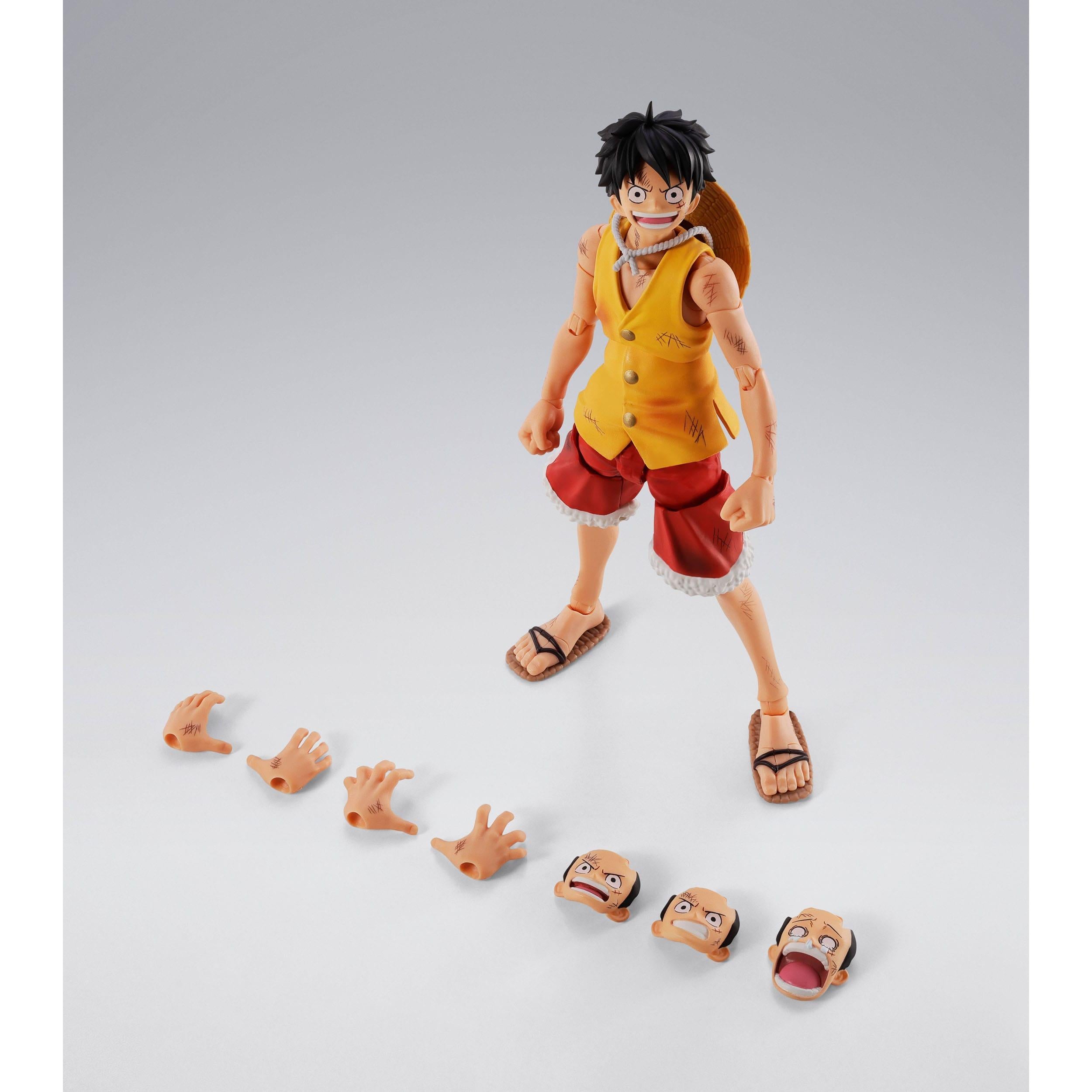 One Piece: Monkey D. Luffy (Marineford)-Actionfiguren-Bandai Tamashii Nations-Mighty Underground