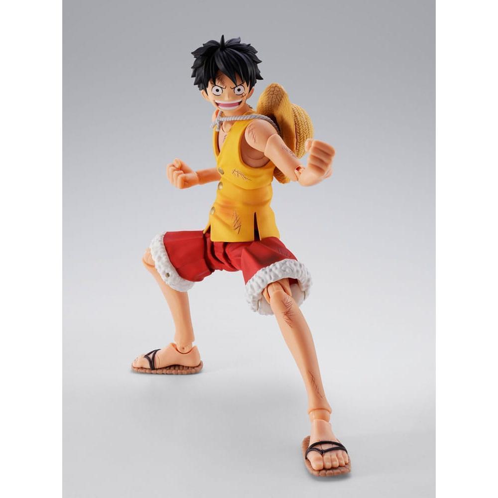 One Piece: Monkey D. Luffy (Marineford)-Actionfiguren-Bandai Tamashii Nations-Mighty Underground