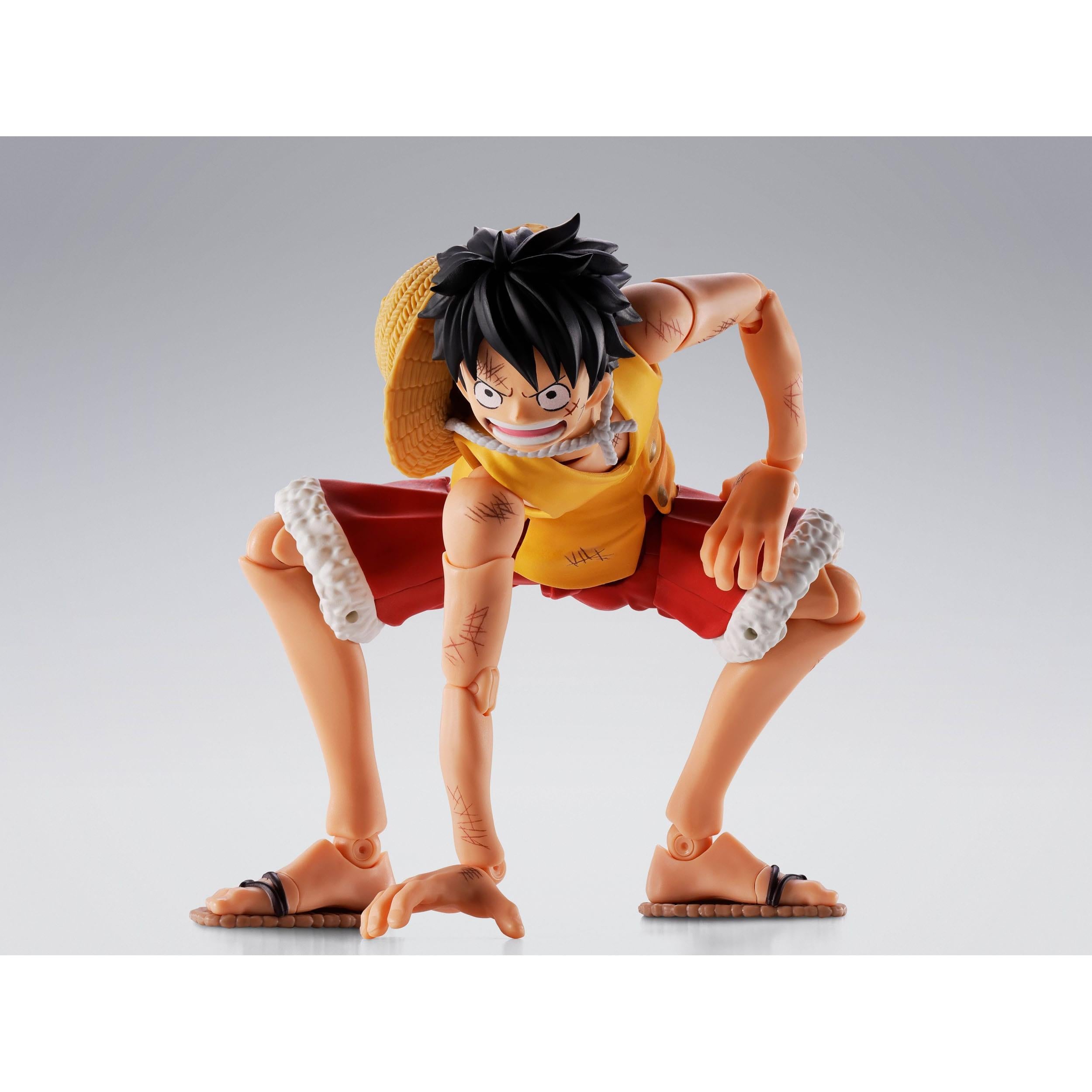 One Piece: Monkey D. Luffy (Marineford)-Actionfiguren-Bandai Tamashii Nations-Mighty Underground