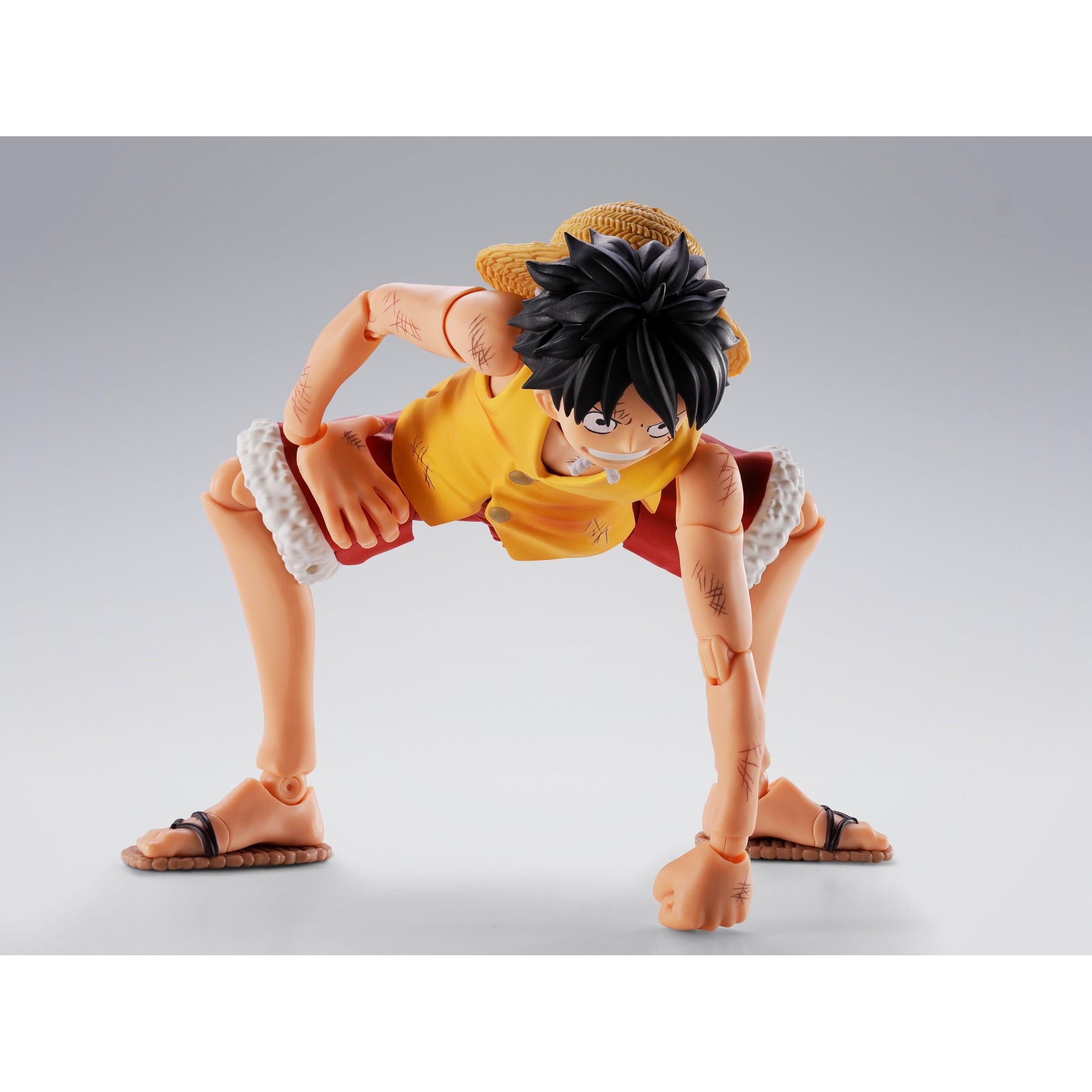One Piece: Monkey D. Luffy (Marineford)-Actionfiguren-Bandai Tamashii Nations-Mighty Underground