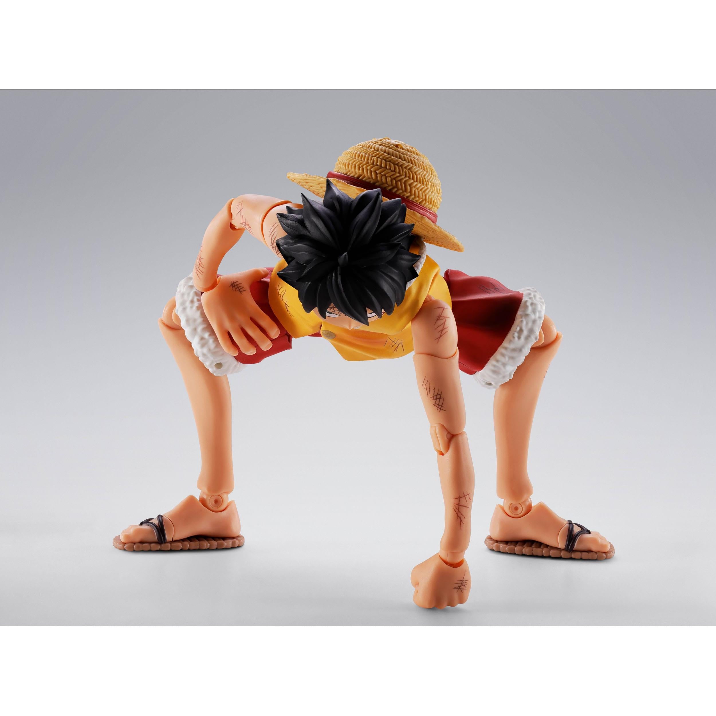 One Piece: Monkey D. Luffy (Marineford)-Actionfiguren-Bandai Tamashii Nations-Mighty Underground
