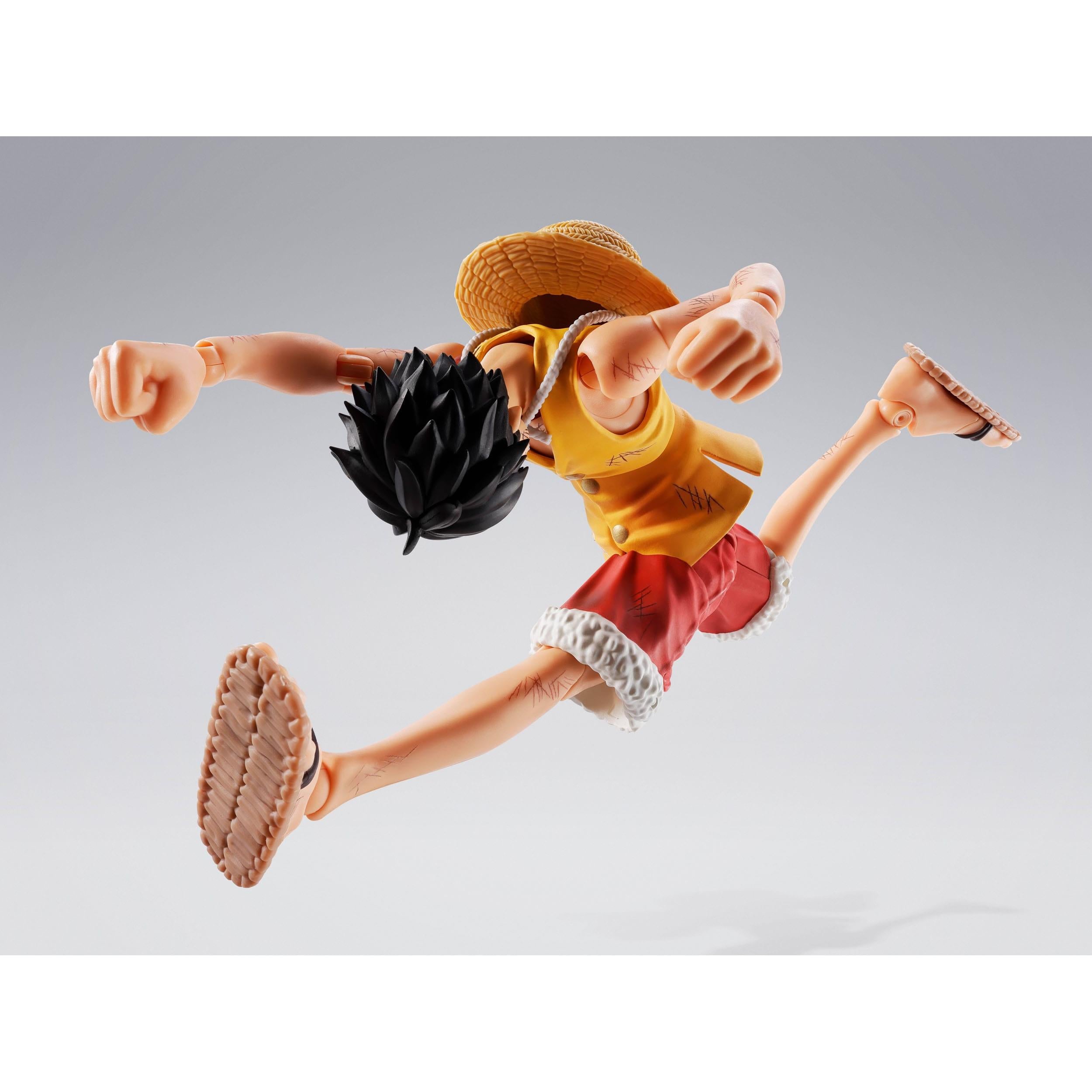 One Piece: Monkey D. Luffy (Marineford)-Actionfiguren-Bandai Tamashii Nations-Mighty Underground