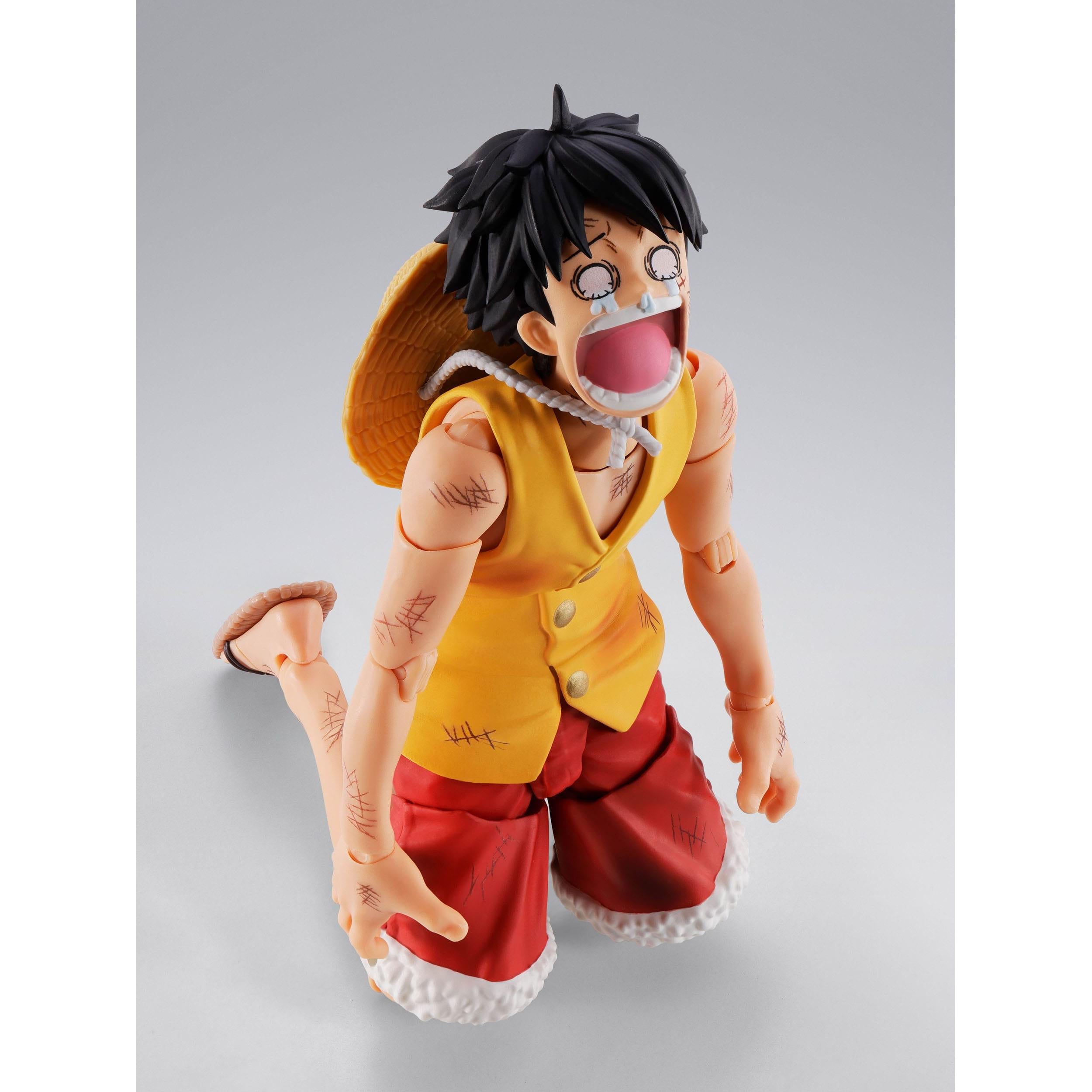 One Piece: Monkey D. Luffy (Marineford)-Actionfiguren-Bandai Tamashii Nations-Mighty Underground