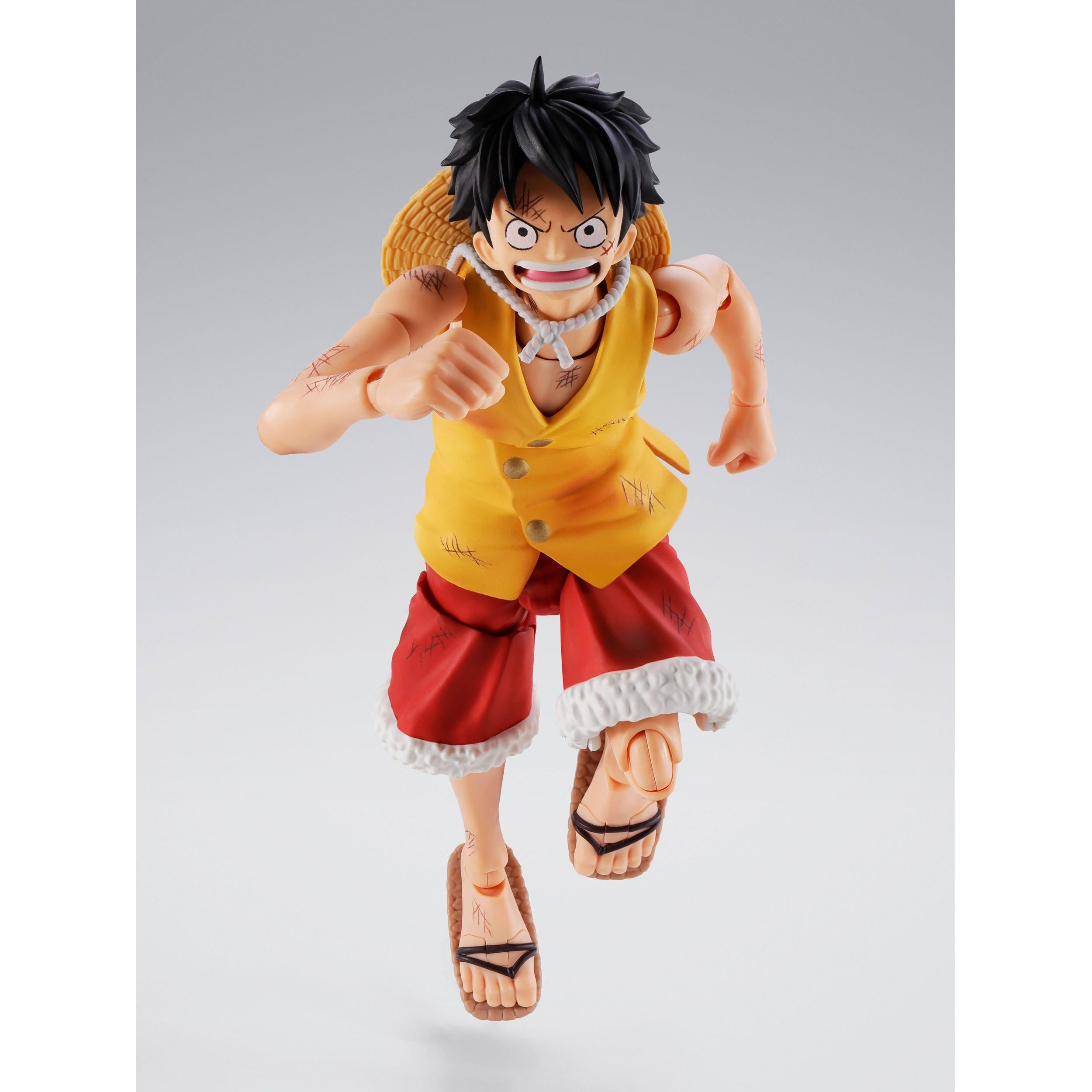 One Piece: Monkey D. Luffy (Marineford)-Actionfiguren-Bandai Tamashii Nations-Mighty Underground