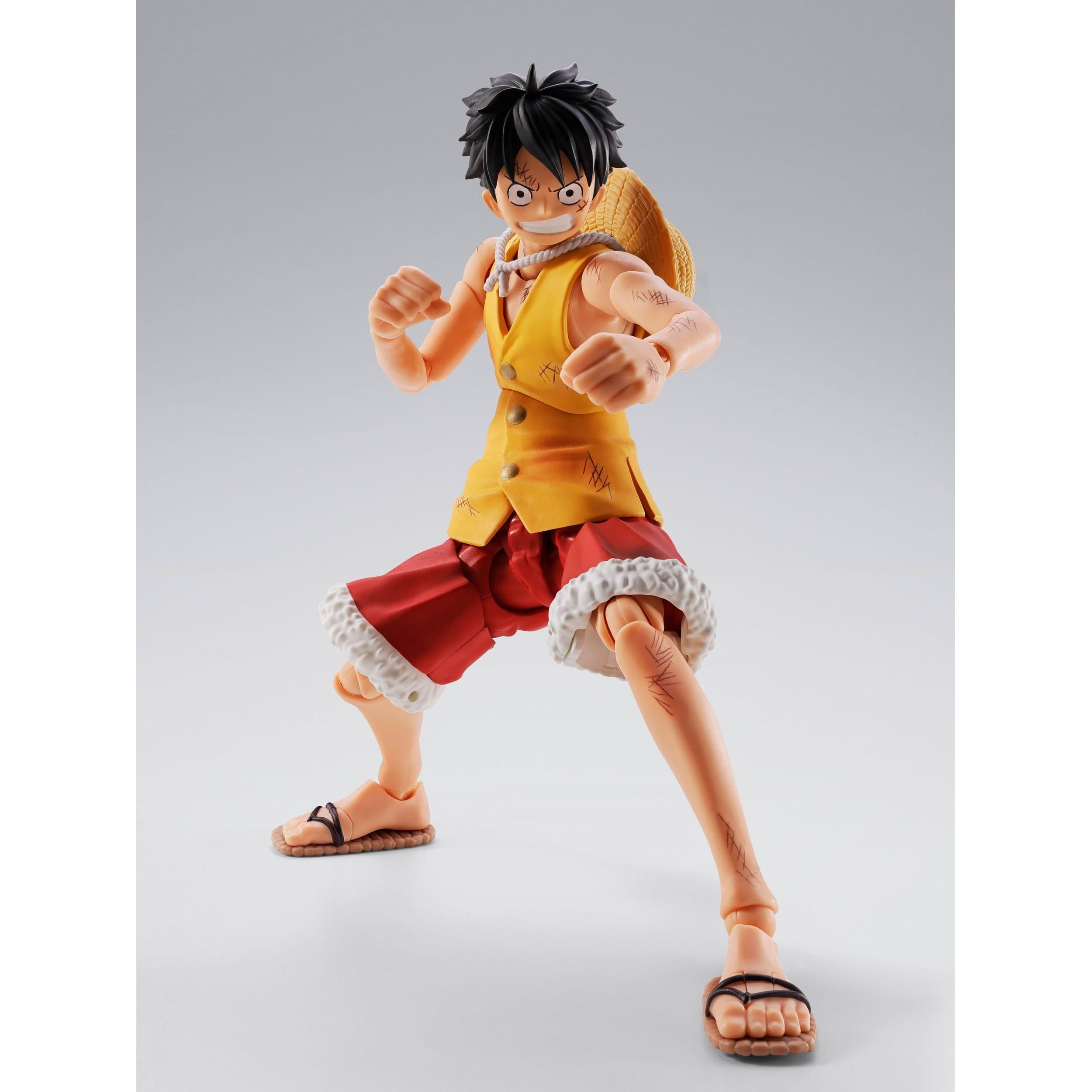 One Piece: Monkey D. Luffy (Marineford)-Actionfiguren-Bandai Tamashii Nations-Mighty Underground