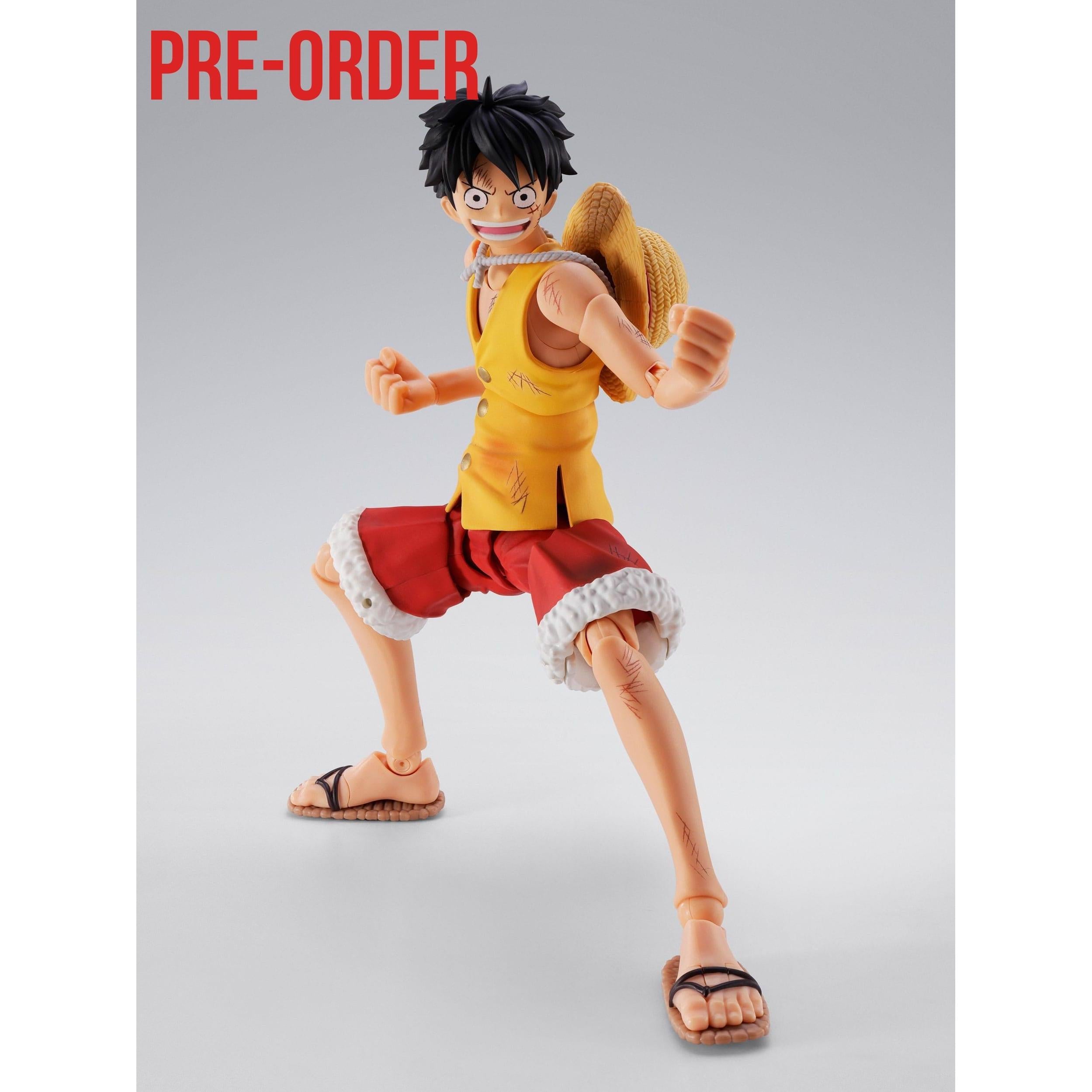 One Piece: Monkey D. Luffy (Marineford)-Actionfiguren-Bandai Tamashii Nations-Mighty Underground