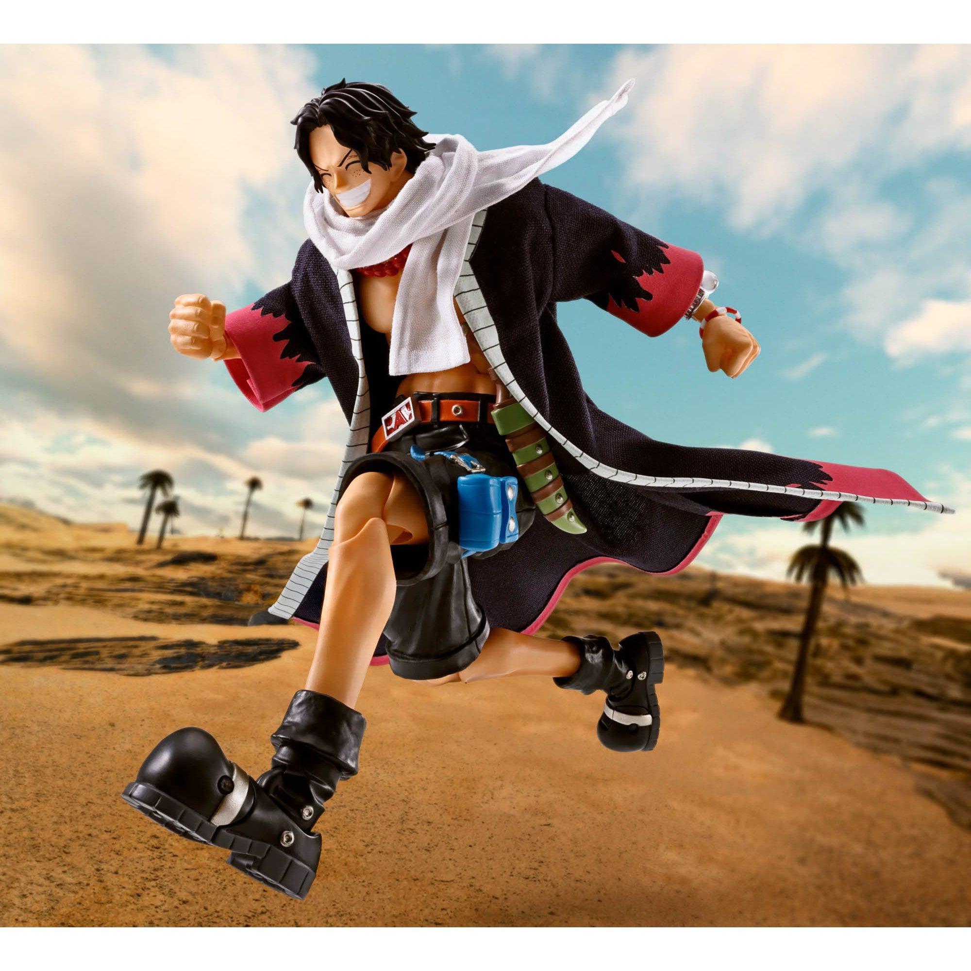 One Piece: Portgas D Ace - Fire Fist-Actionfiguren-Bandai Tamashii Nations-Mighty Underground