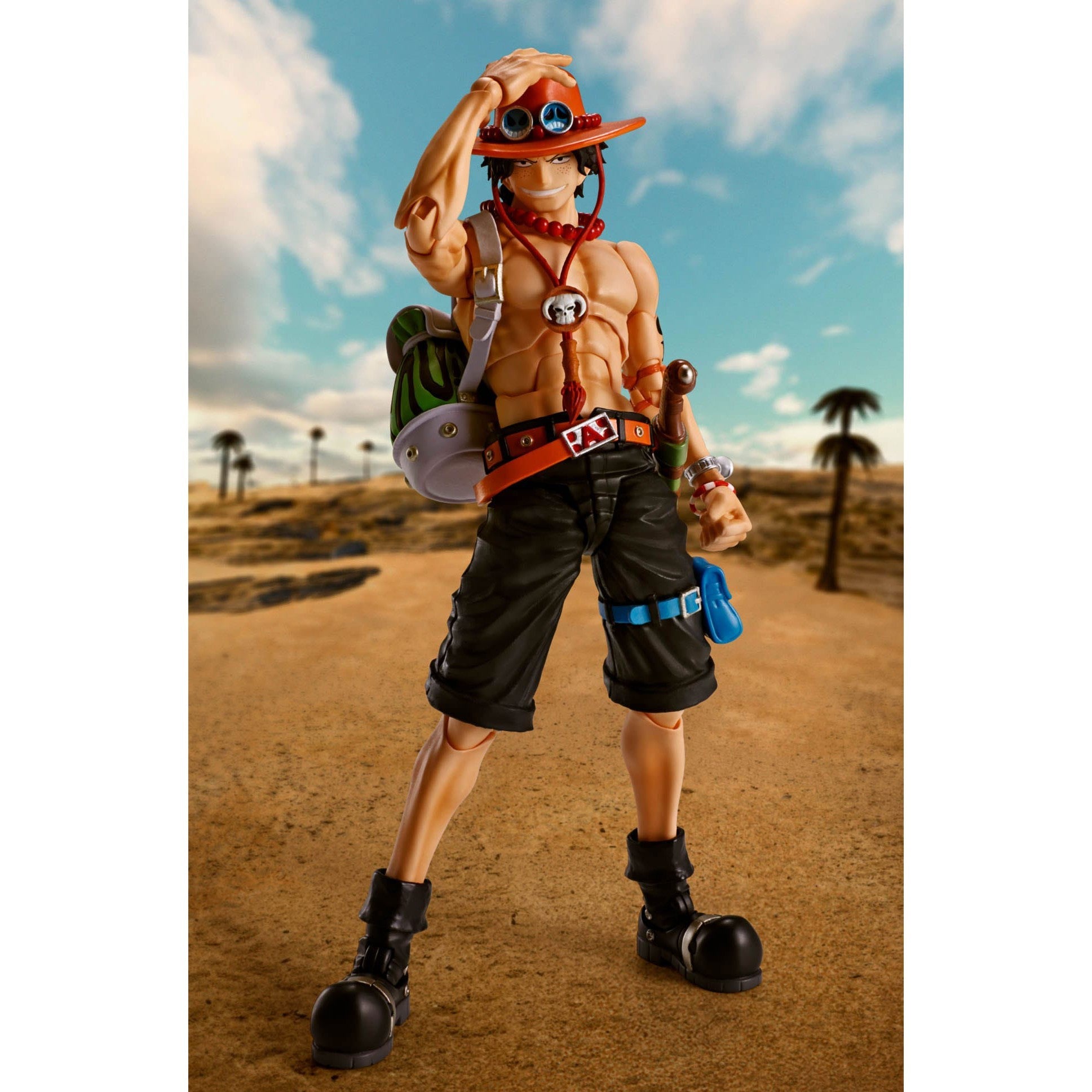 One Piece: Portgas D Ace - Fire Fist-Actionfiguren-Bandai Tamashii Nations-Mighty Underground
