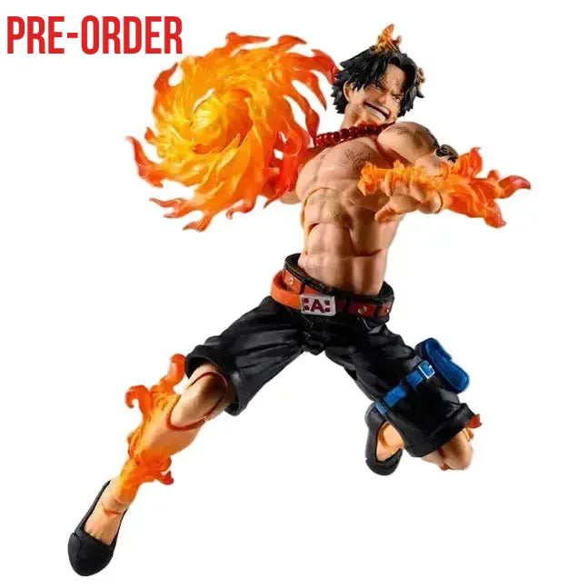 One Piece: Portgas D. Ace (Marineford)-Actionfiguren-Bandai Tamashii Nations-Mighty Underground
