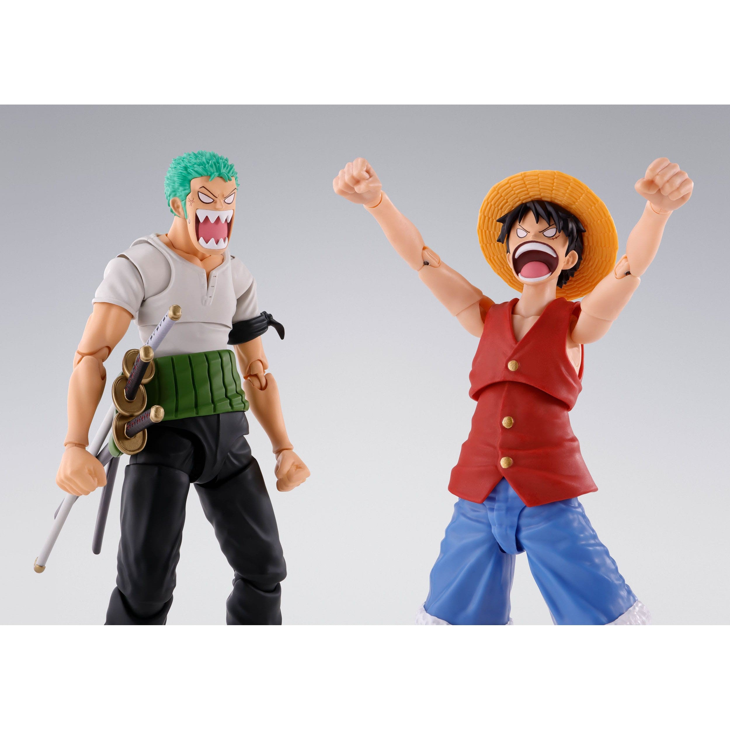 One Piece: Roronoa Zoro (Romance Dawn)-Actionfiguren-Bandai Tamashii Nations-Mighty Underground