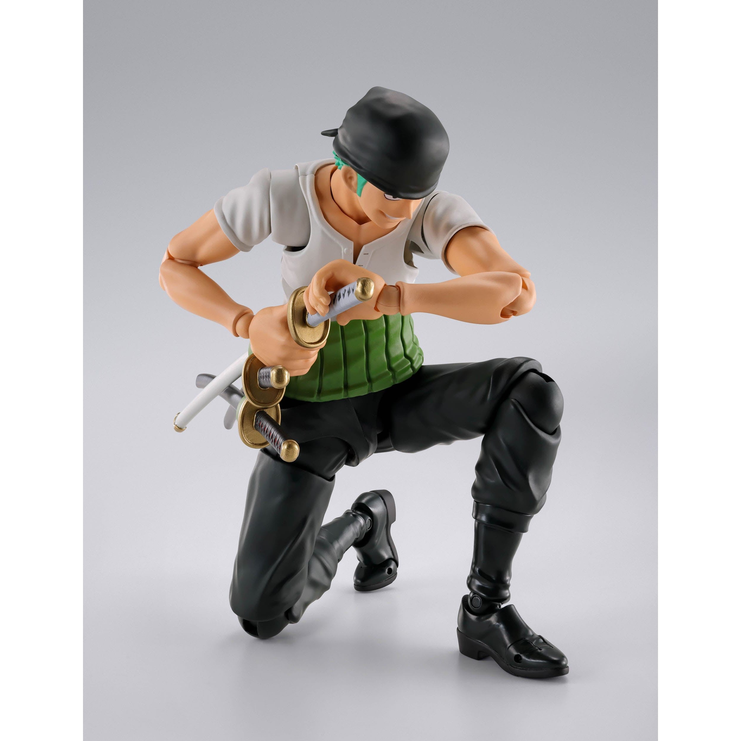 One Piece: Roronoa Zoro (Romance Dawn)-Actionfiguren-Bandai Tamashii Nations-Mighty Underground