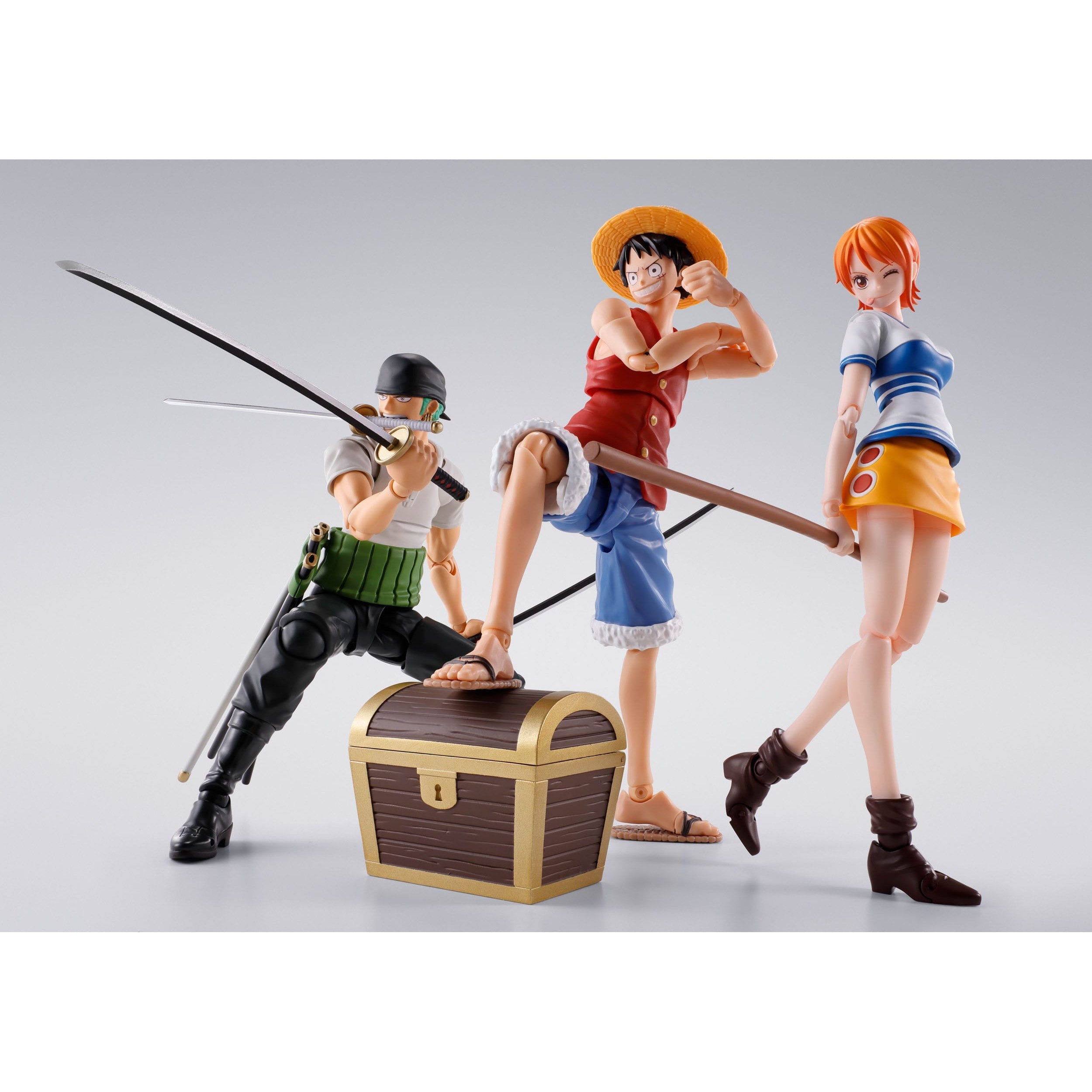 One Piece: Roronoa Zoro (Romance Dawn)-Actionfiguren-Bandai Tamashii Nations-Mighty Underground