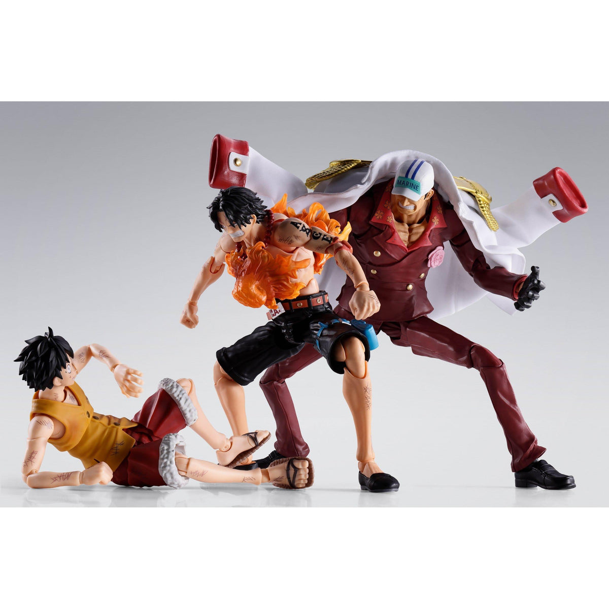 One Piece: Sakazuki (Akainu) -Marineford-Actionfiguren-Bandai Tamashii Nations-Mighty Underground