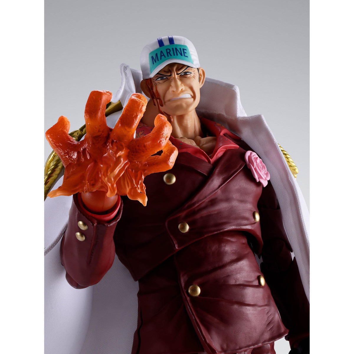 One Piece: Sakazuki (Akainu) -Marineford-Actionfiguren-Bandai Tamashii Nations-Mighty Underground