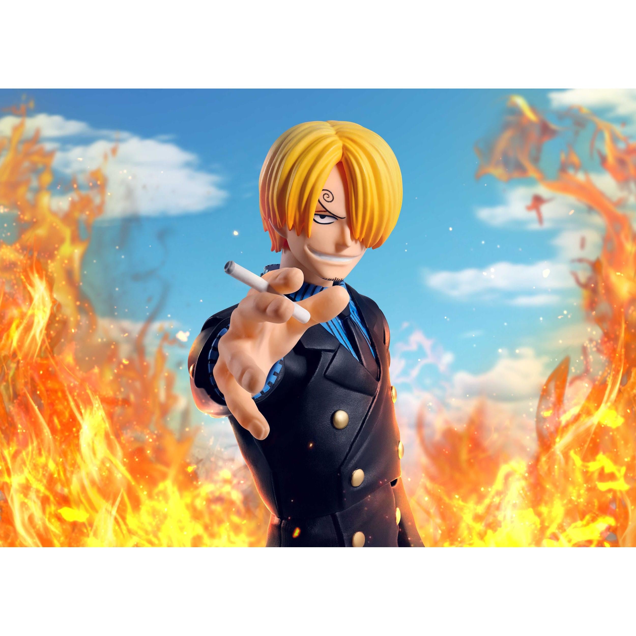 One Piece: Sanji (Romance Dawn)-Actionfiguren-Bandai Tamashii Nations-Mighty Underground