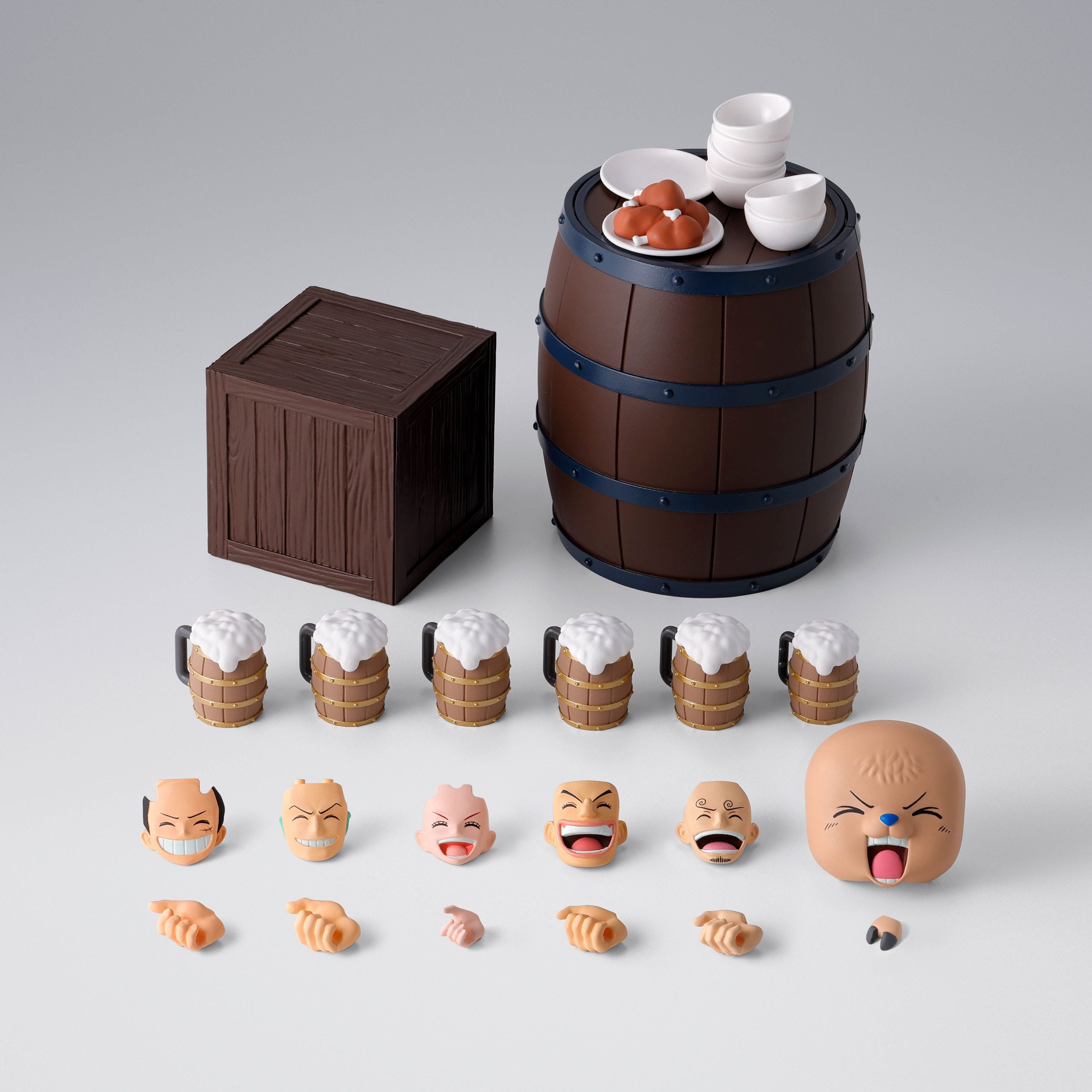 One Piece: The Straw Hat Crew - Party Set-Actionfiguren-Bandai Tamashii Nations-Mighty Underground
