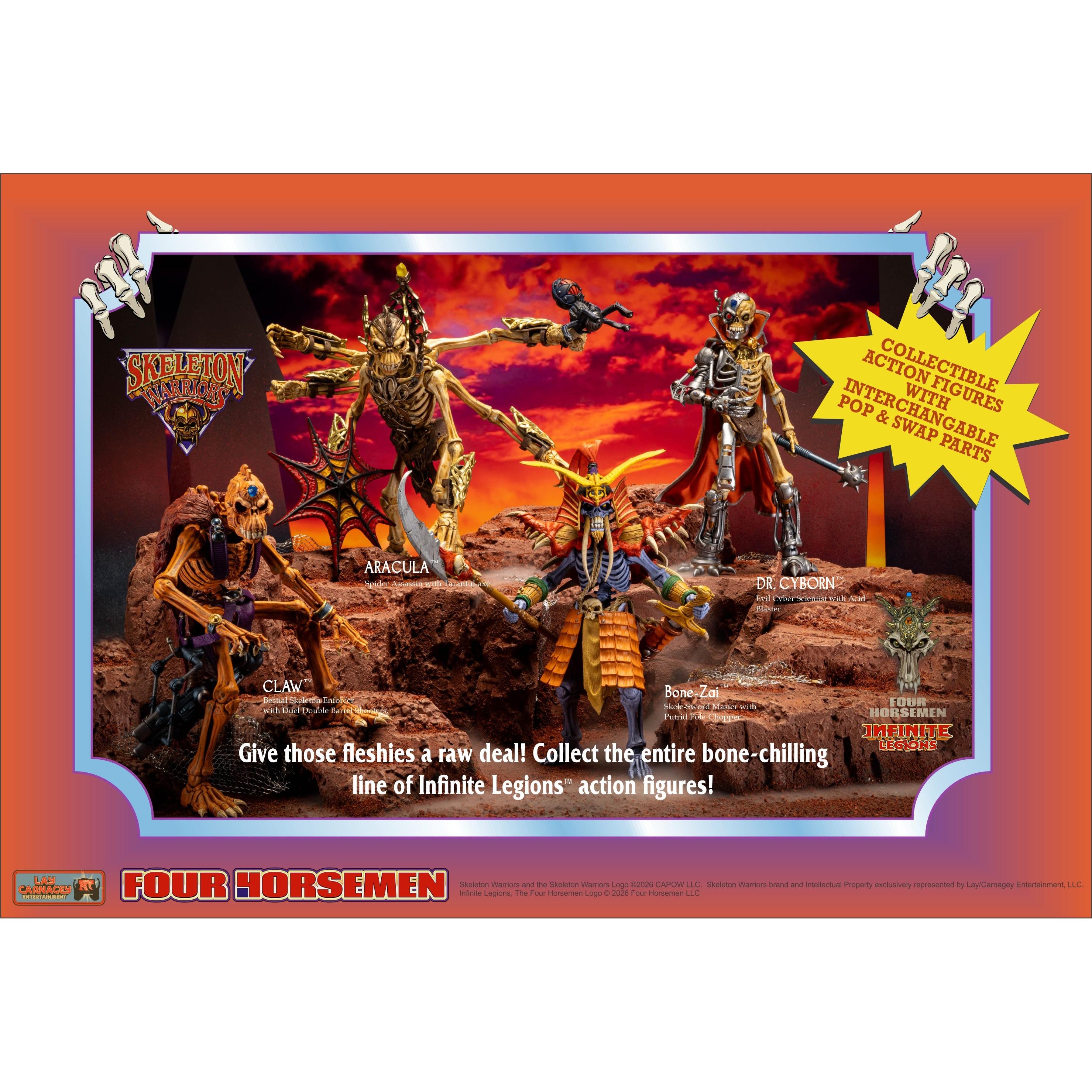 Infinite Legions: Skeleton Warriors Claw