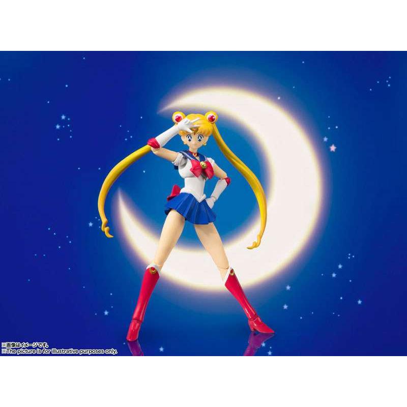Sailor Moon: Sailor Moon (Animation Color Edition)-Actionfiguren-Bandai Tamashii Nations-Mighty Underground