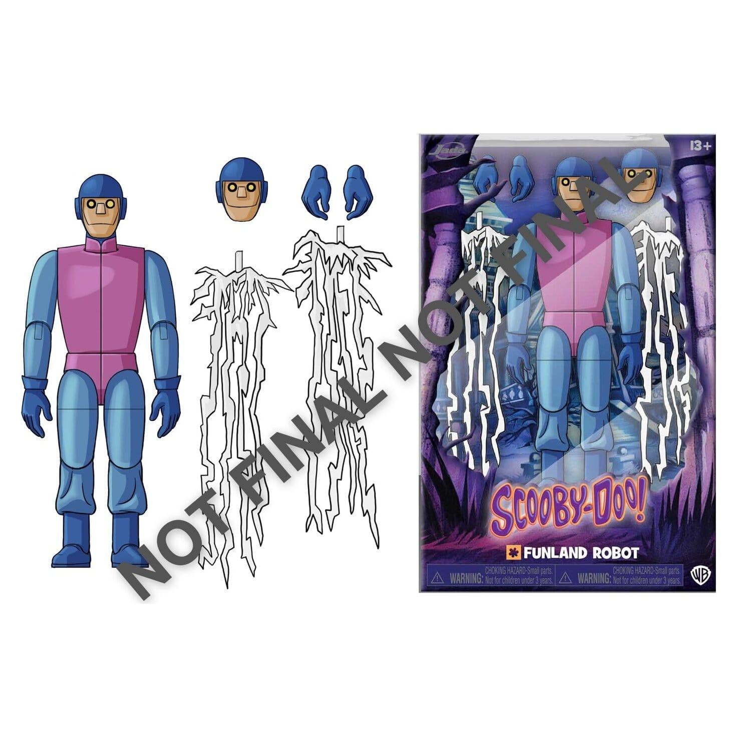 Scooby-Doo: Funland Robot - 6 inch-Actionfiguren-Jada Toys-Mighty Underground