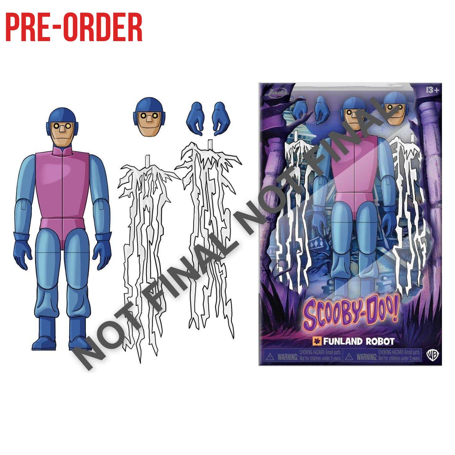 Scooby-Doo: Funland Robot - 6 inch-Actionfiguren-Jada Toys-Mighty Underground