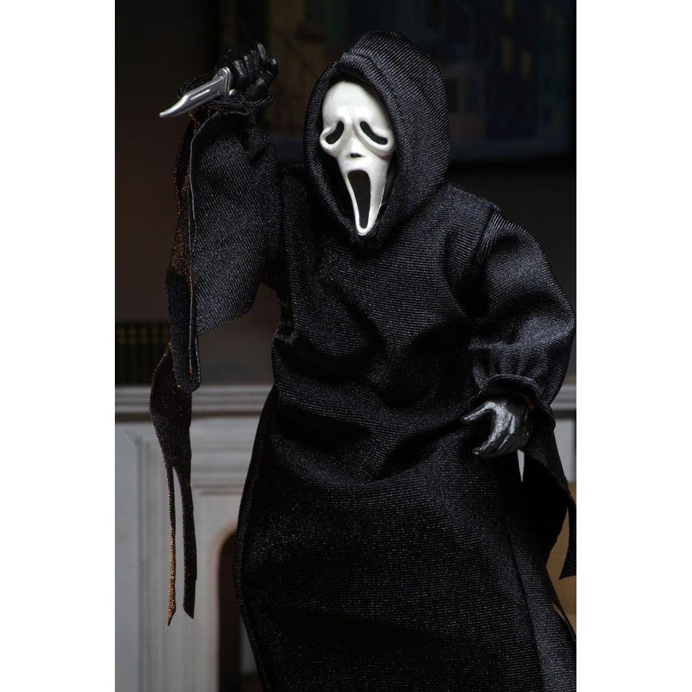 Scream: Ghostface (Retro) - Clothed 8 inch (Updated)-Actionfiguren-NECA-Mighty Underground