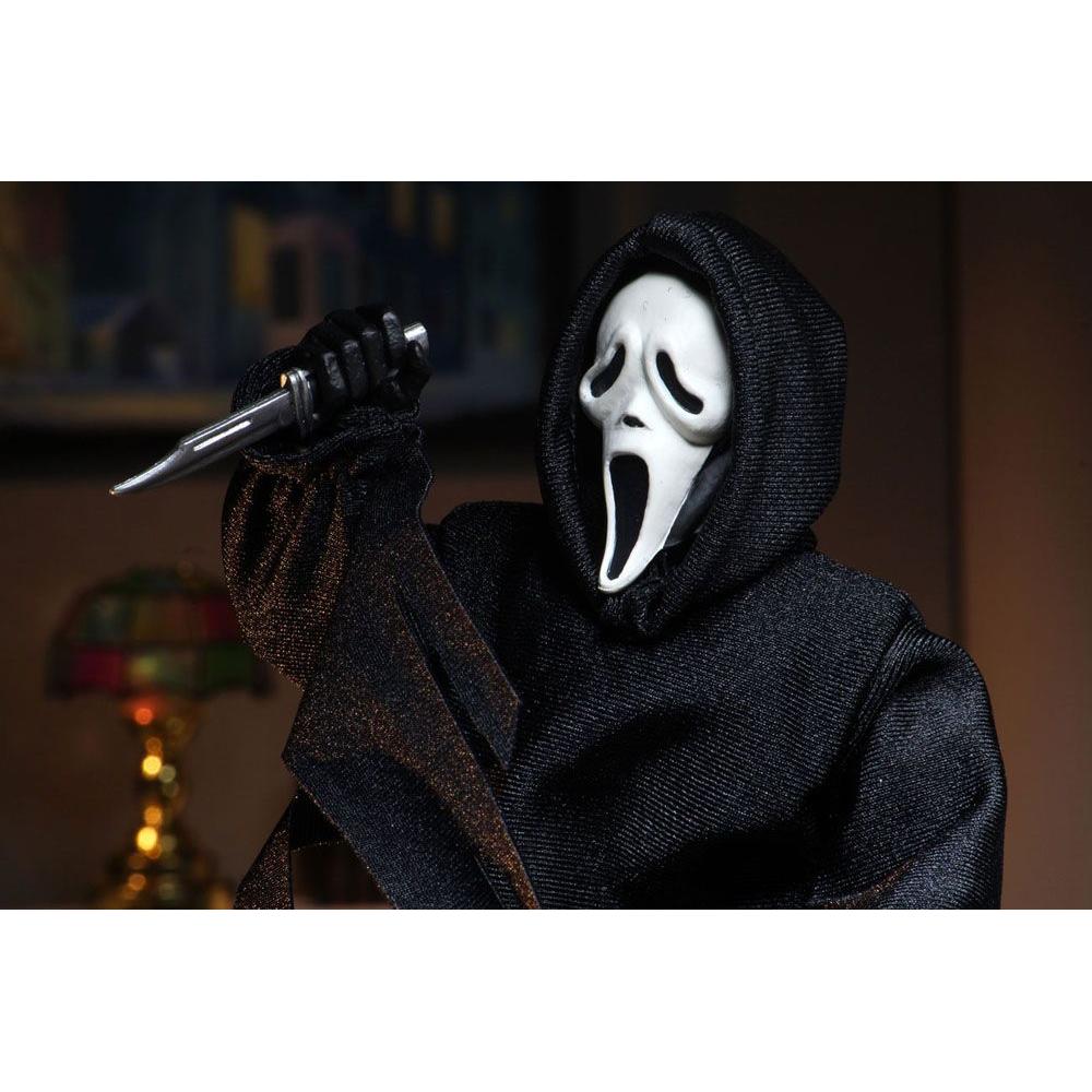 Scream: Ghostface (Retro) - Clothed 8 inch (Updated)-Actionfiguren-NECA-Mighty Underground