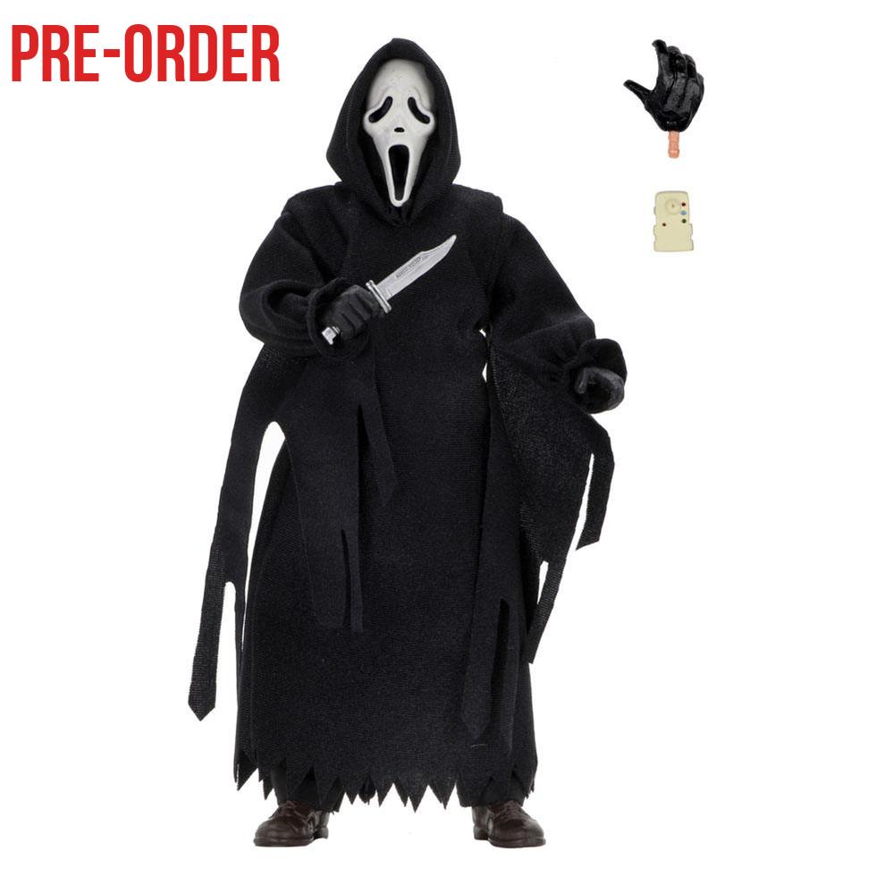 Scream: Ghostface (Retro) - Clothed 8 inch (Updated)-Actionfiguren-NECA-Mighty Underground