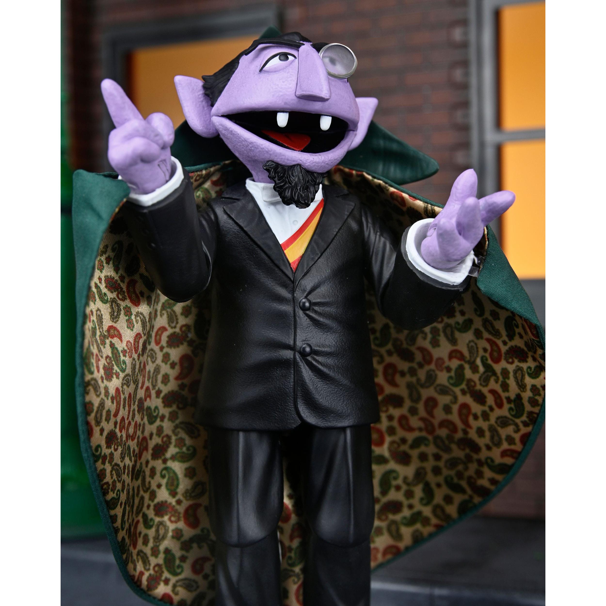 Sesame Street: Ultimate The Count-Actionfiguren-NECA-Mighty Underground