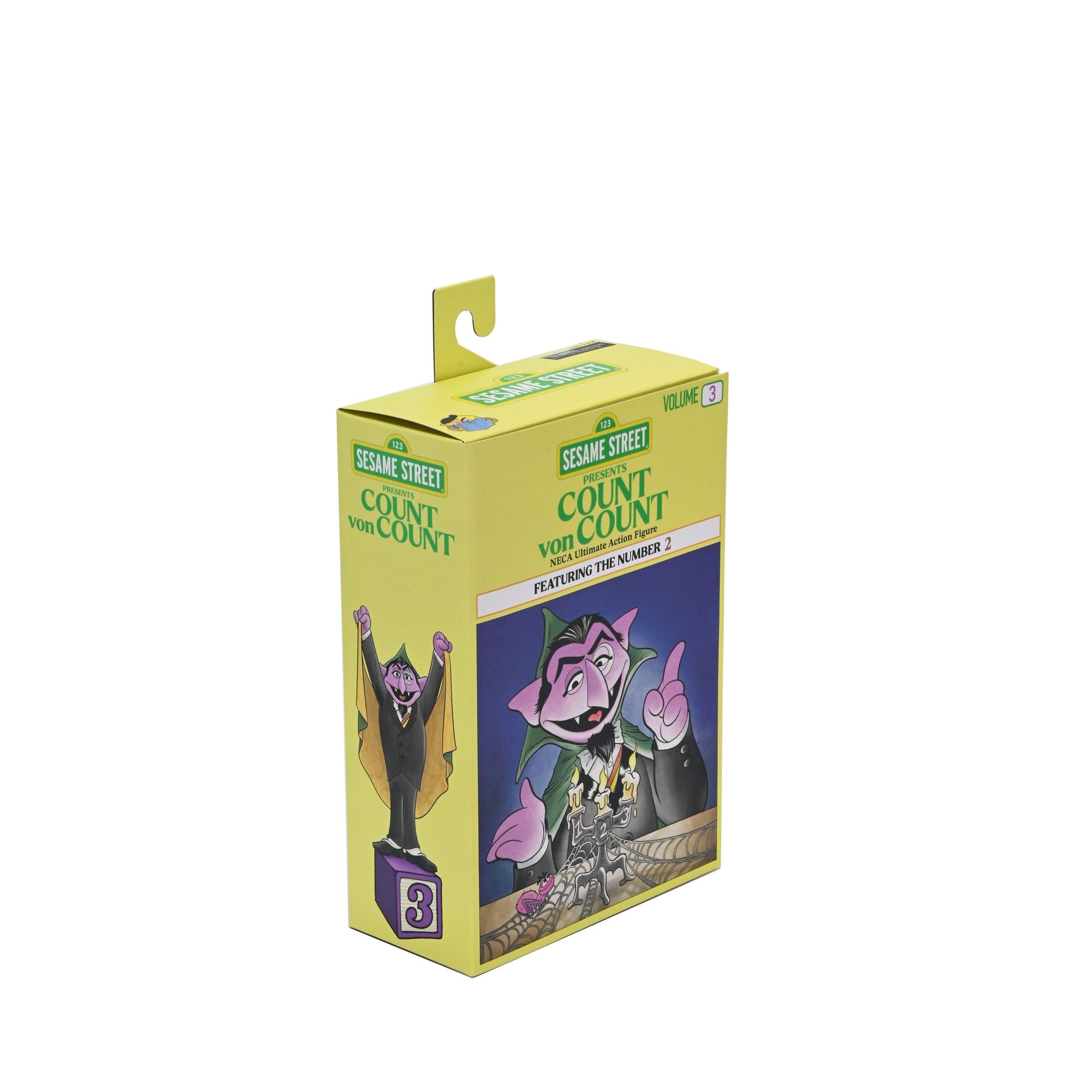 Sesame Street: Ultimate The Count-Actionfiguren-NECA-Mighty Underground