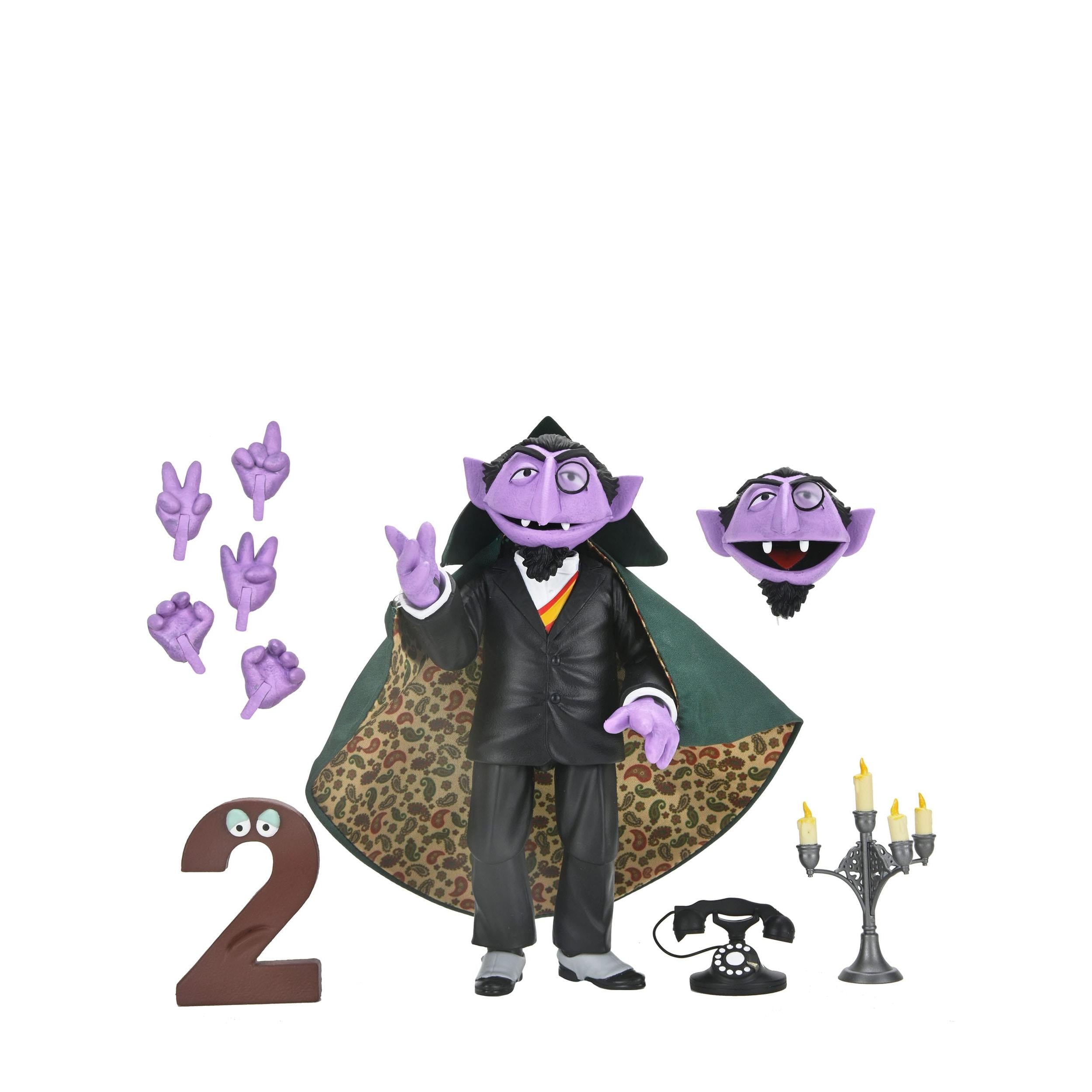 Sesame Street: Ultimate The Count-Actionfiguren-NECA-Mighty Underground