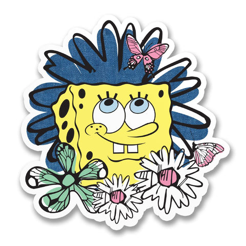 SpongeBob: Flower - Sticker-Sticker-Mighty Underground-Mighty Underground