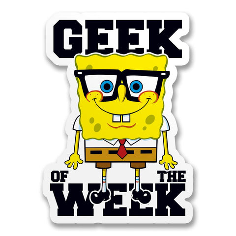 SpongeBob: Geek Of The Week - Sticker-Sticker-Mighty Underground-Mighty Underground