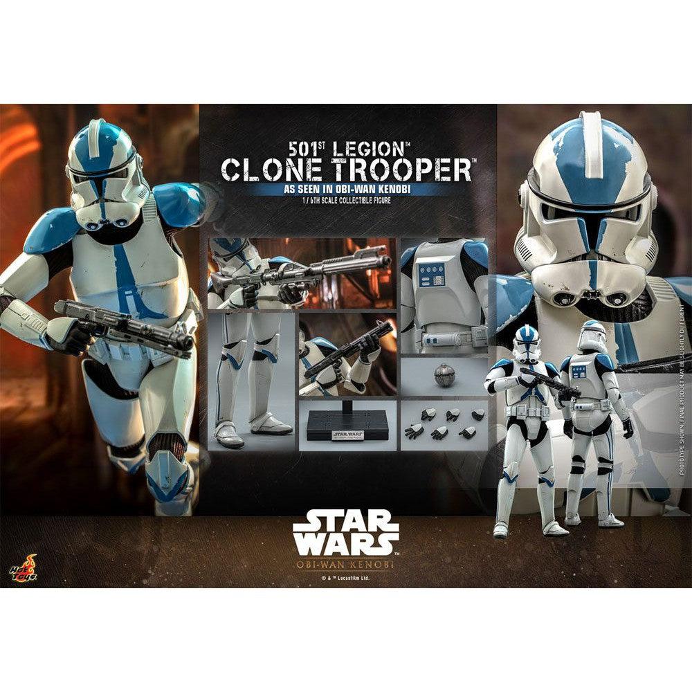 Star Wars: 501st Legion Clone Trooper (Obi-Wan Kenobi) 1/6-Actionfiguren-Hot Toys-Mighty Underground