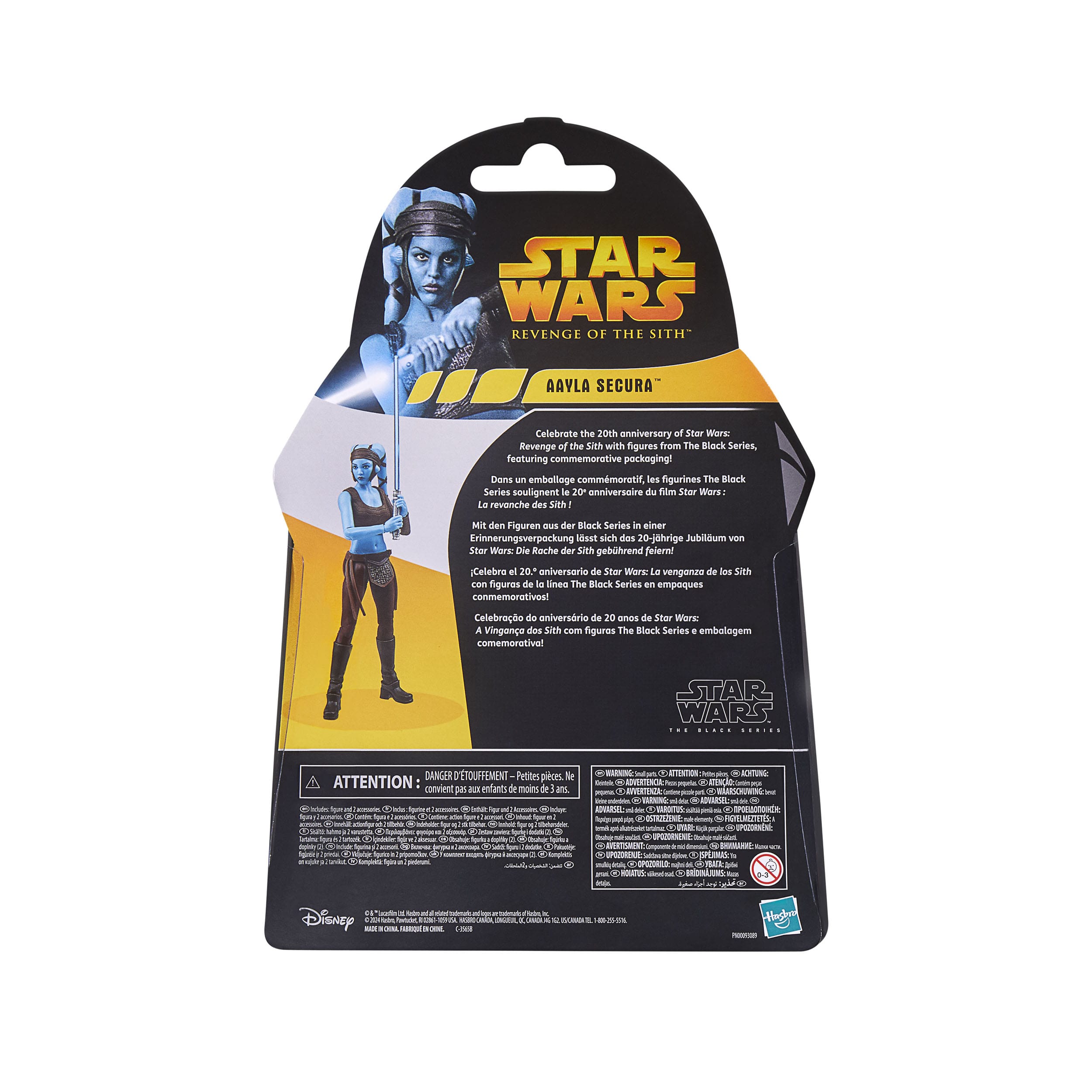 Star Wars Black Series: Aayla Secura (Ep III)-Actionfiguren-Hasbro-Mighty Underground