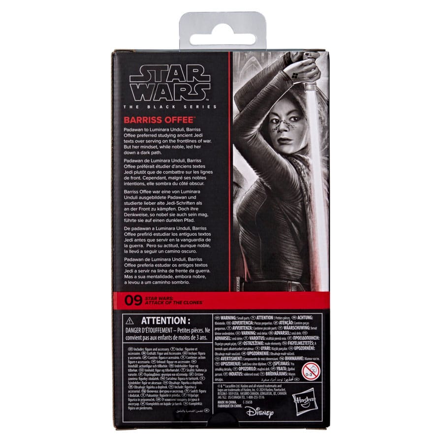 Star Wars Black Series: Barriss Offee (Episode II)-Actionfiguren-Hasbro-Mighty Underground