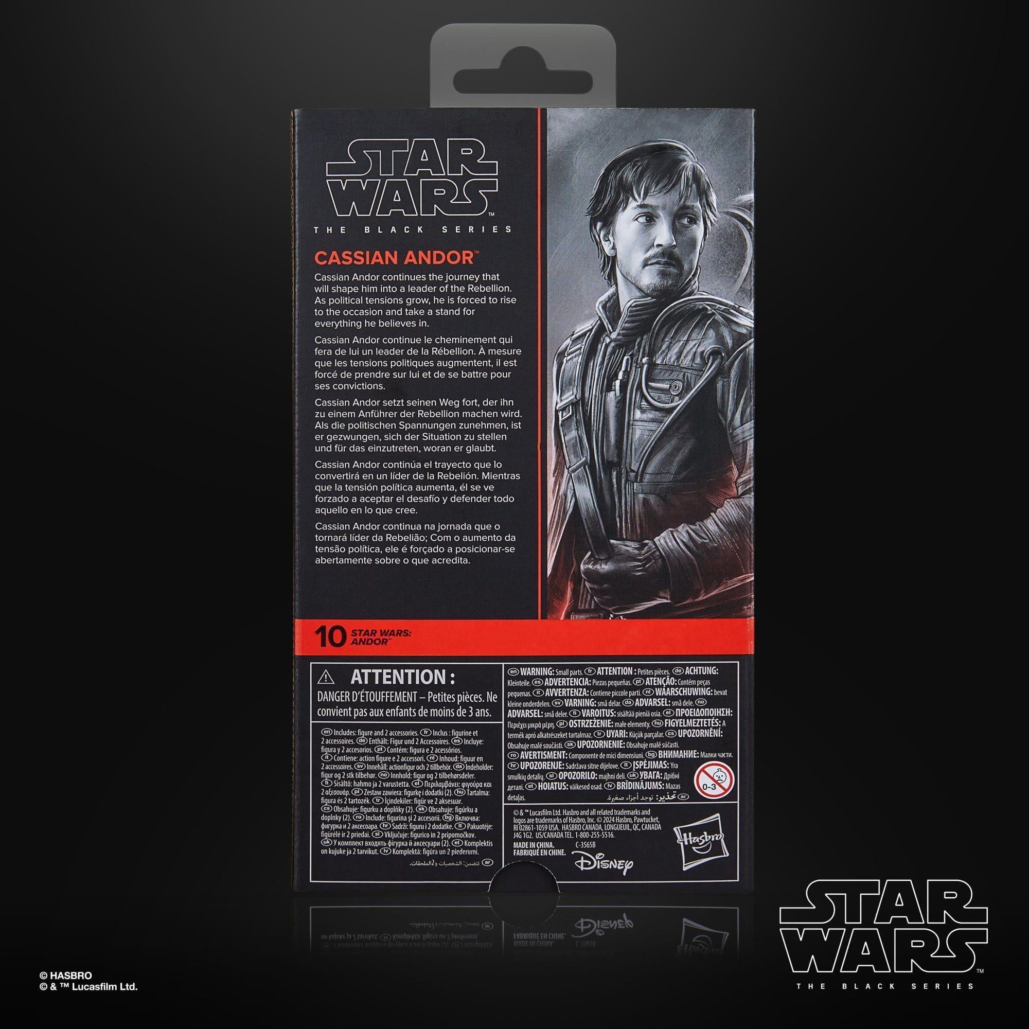 Star Wars Black Series: Cassian Andor (Andor)-Actionfiguren-Hasbro-Mighty Underground