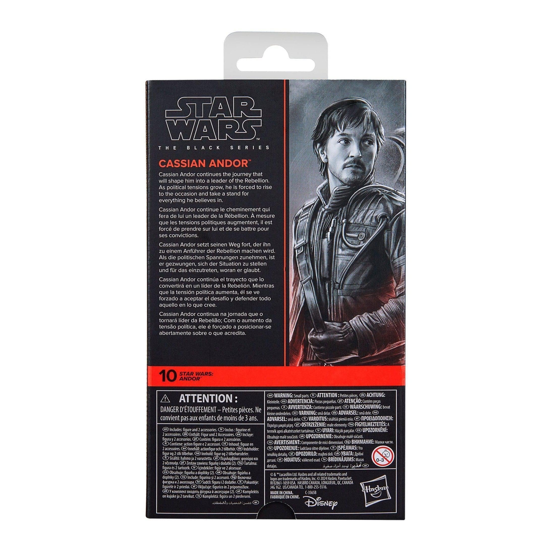 Star Wars Black Series: Cassian Andor (Andor)-Actionfiguren-Hasbro-Mighty Underground