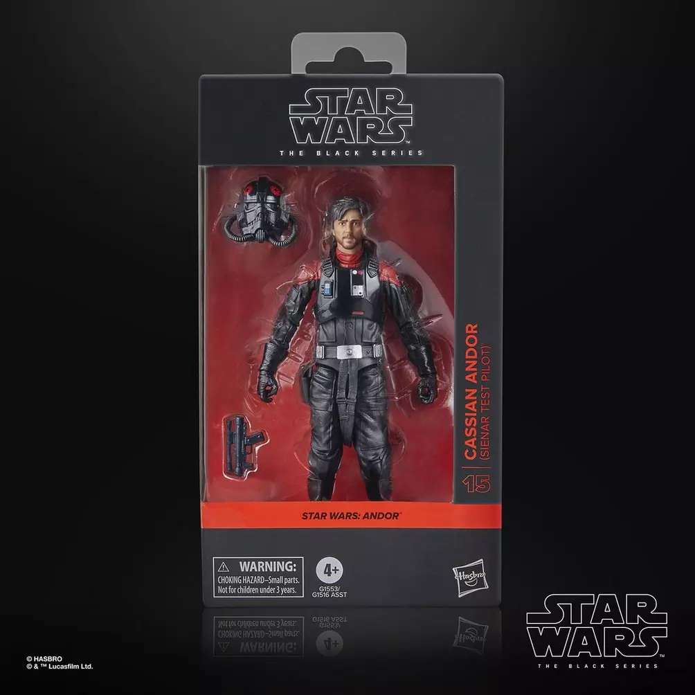 Star Wars Black Series: Cassian Andor (Sienar Test Pilot)-Actionfiguren-Hasbro-Mighty Underground