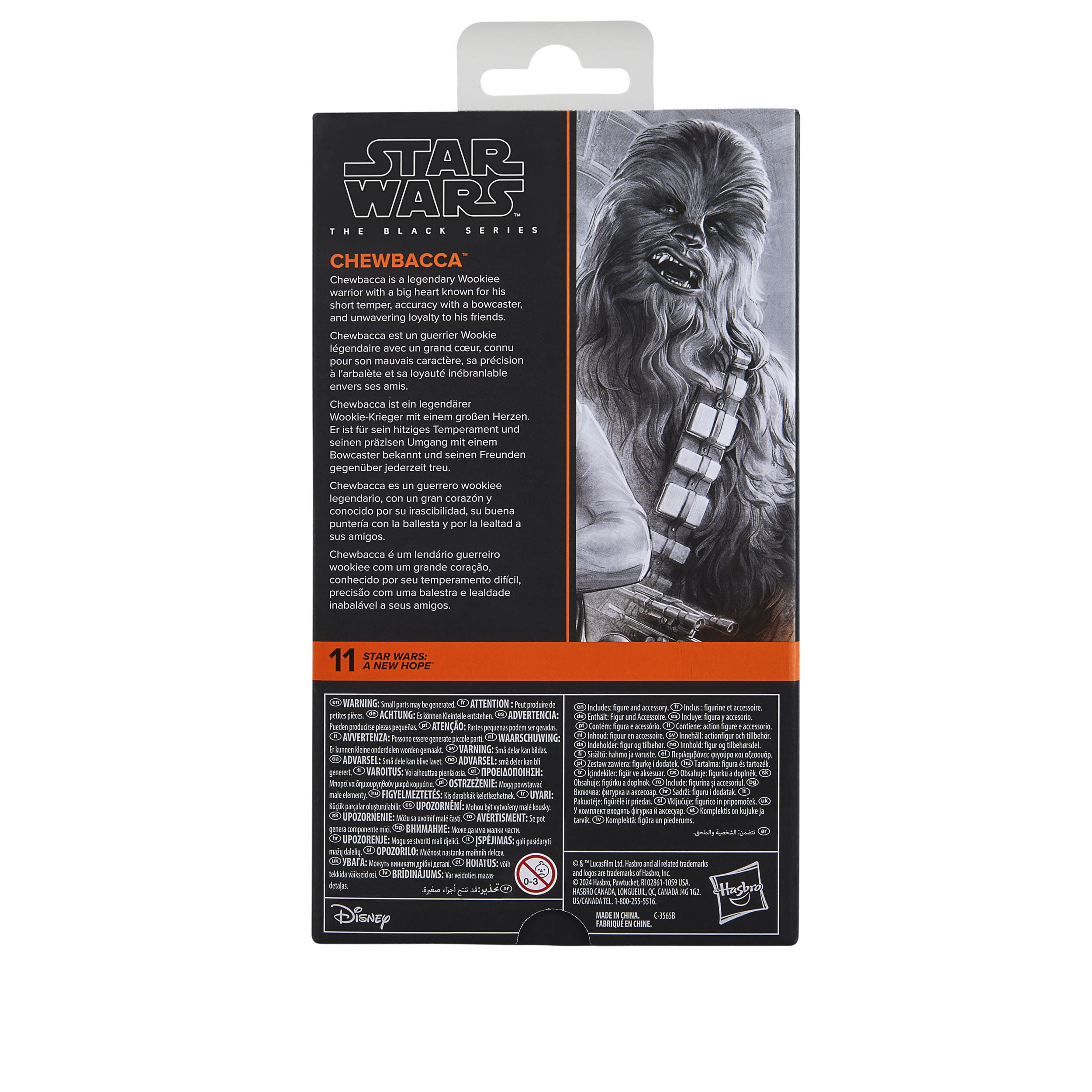 Star Wars Black Series: Chewbacca (Episode IV)-Actionfiguren-Hasbro-Mighty Underground