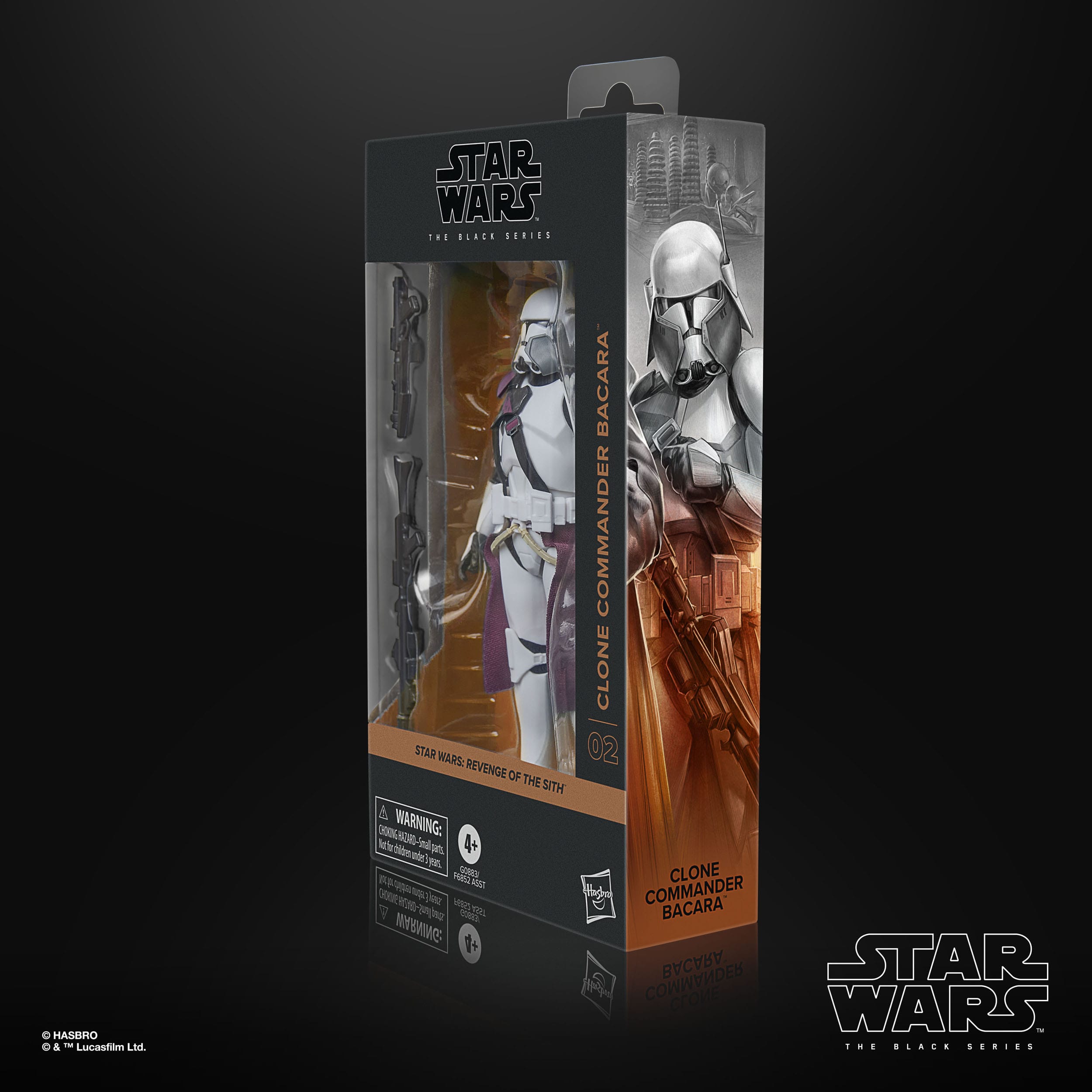 Star Wars Black Series: Clone Commander Bacara (Ep III)-Actionfiguren-Hasbro-Mighty Underground