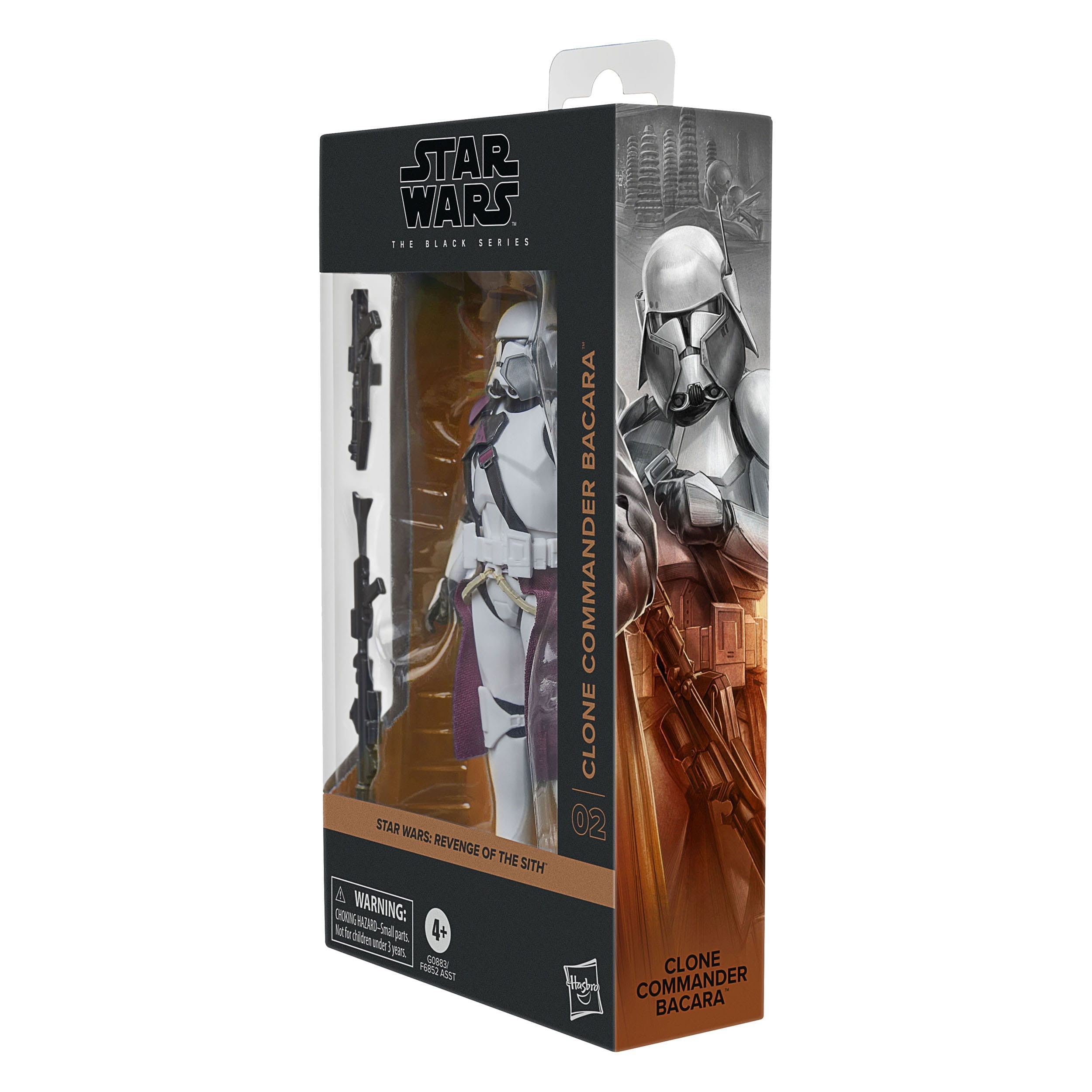 Star Wars Black Series: Clone Commander Bacara (Ep III)-Actionfiguren-Hasbro-Mighty Underground