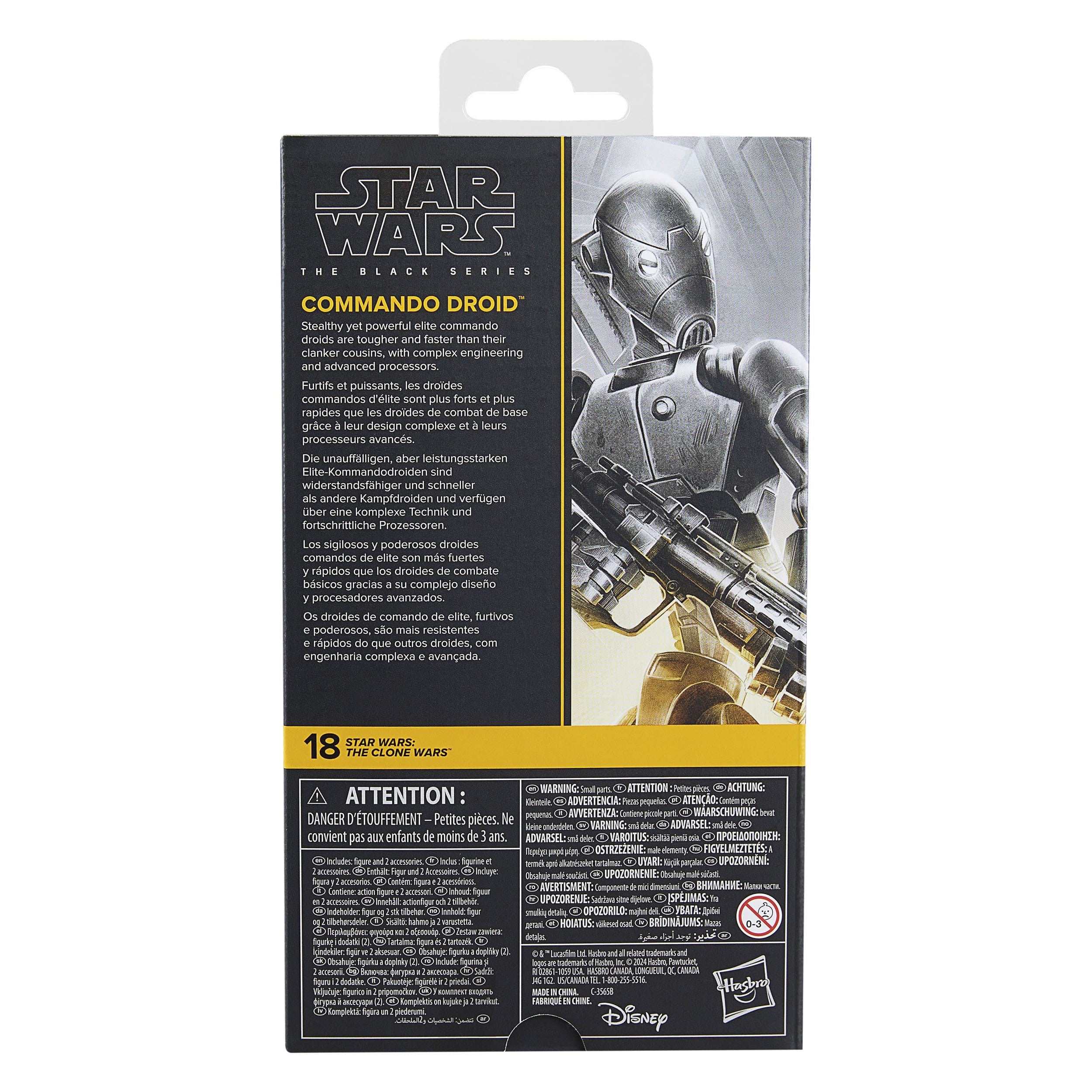 Star Wars Black Series: Commando Droid (The Clone Wars)-Actionfiguren-Hasbro-Mighty Underground