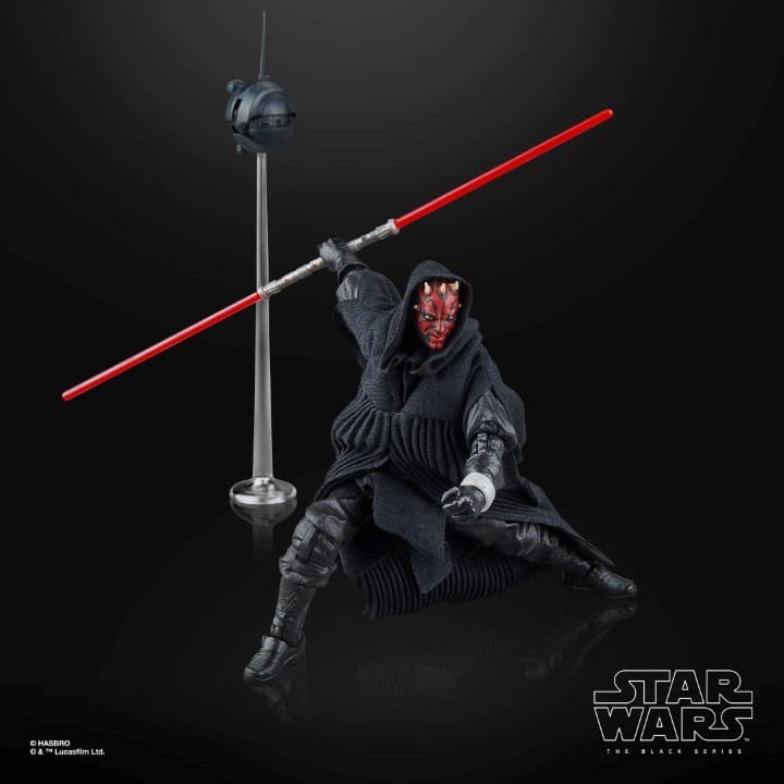 Star Wars Black Series: Darth Maul & Sith Speeder (Ep I, SDCC 2024)-Actionfiguren-Hasbro-Mighty Underground